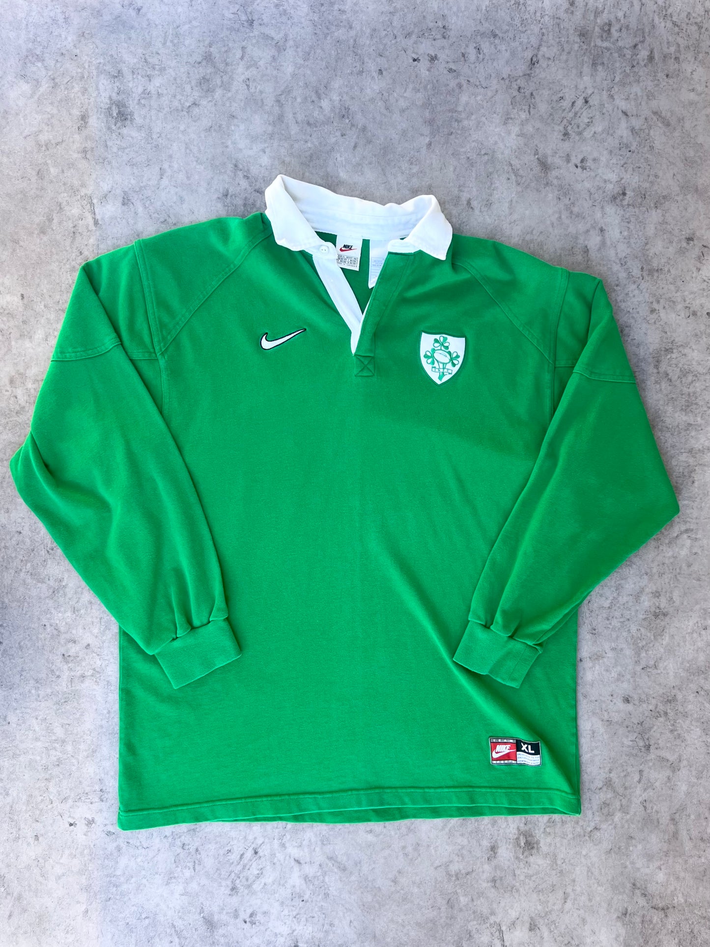 Vintage 1998 Ireland Rugby Long Sleeve (XL)