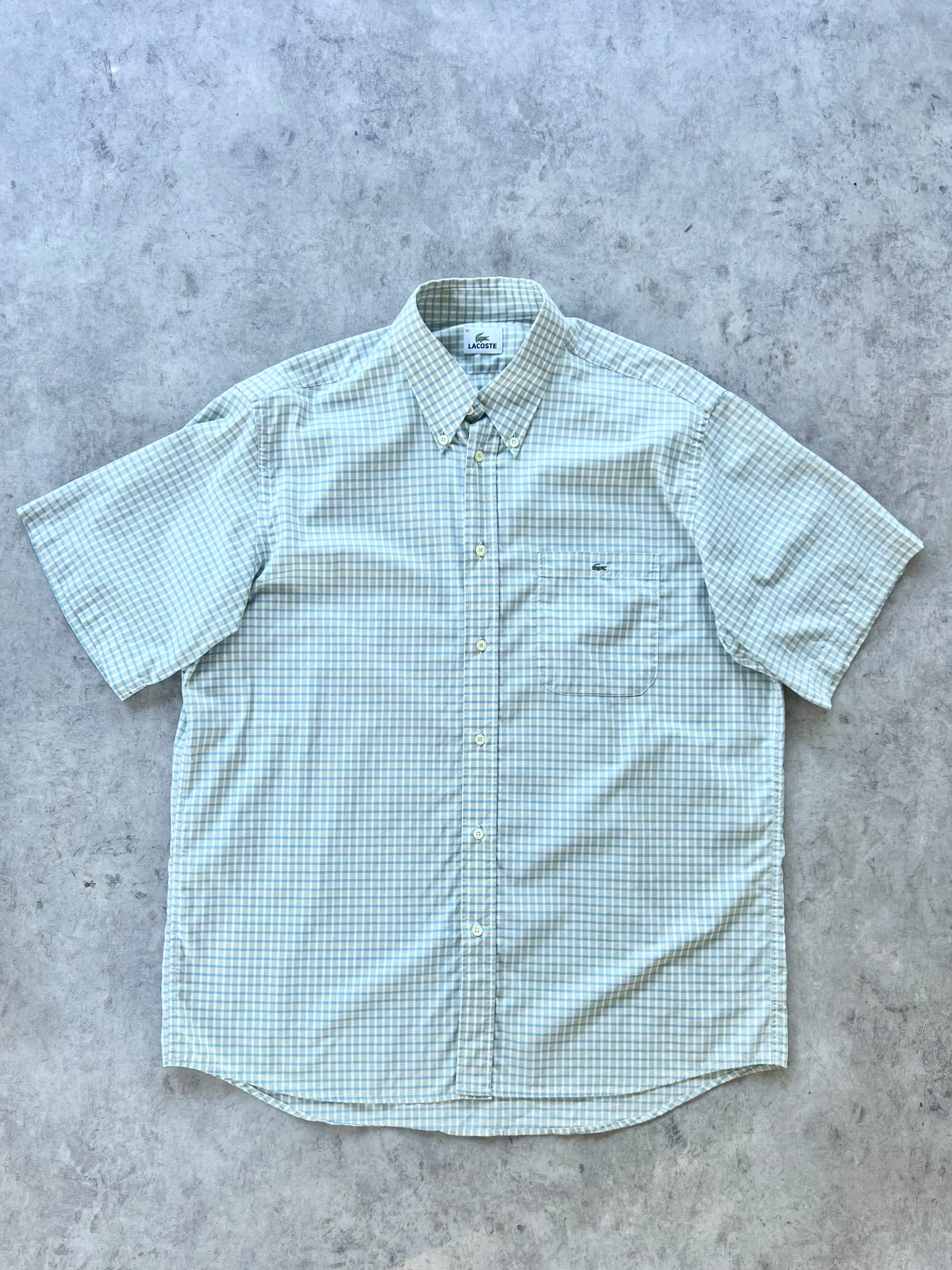 Vintage Lacoste Button Up Shirt (L)