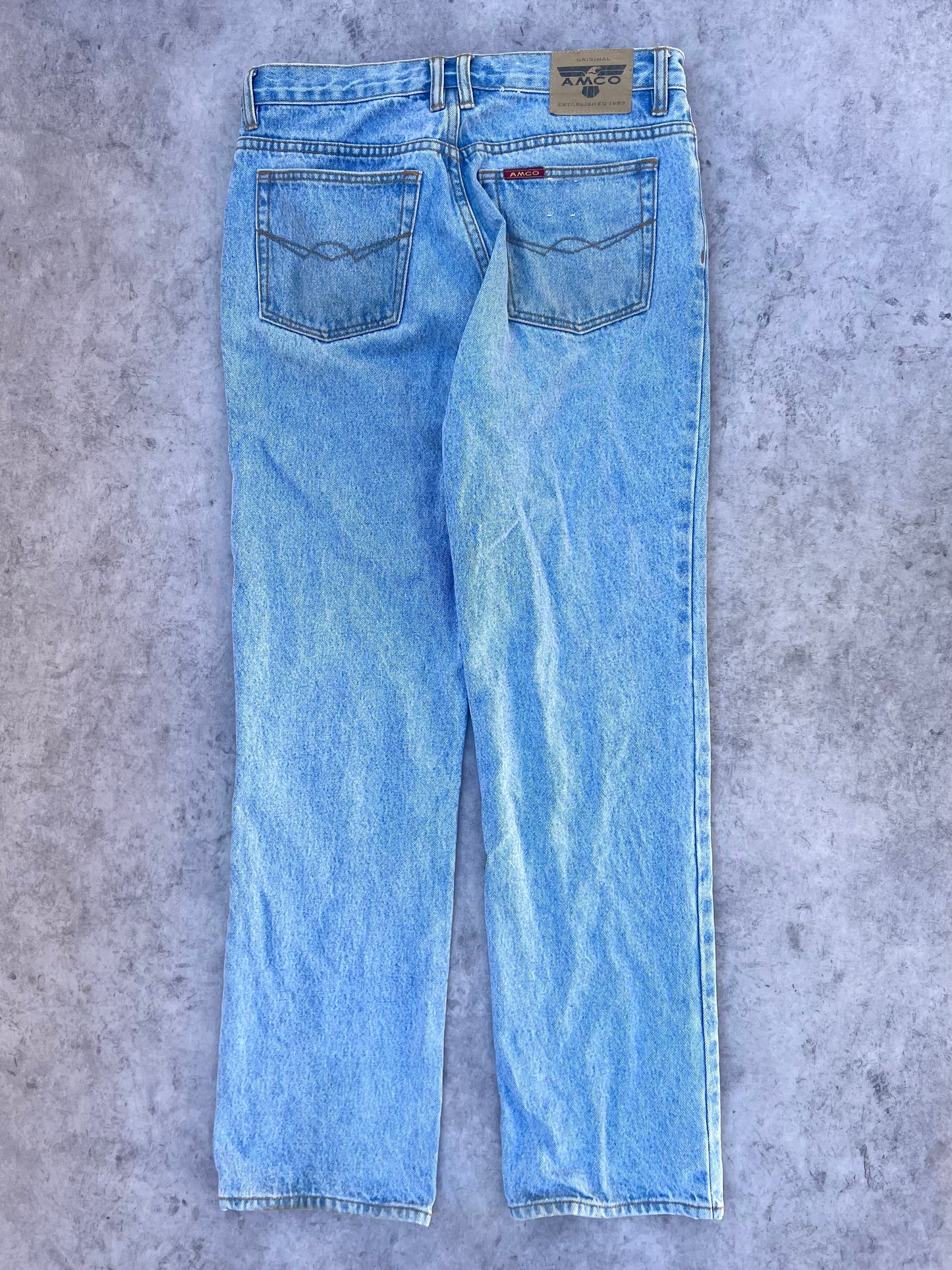 Vintage Amco Blue Denim jeans (34”)