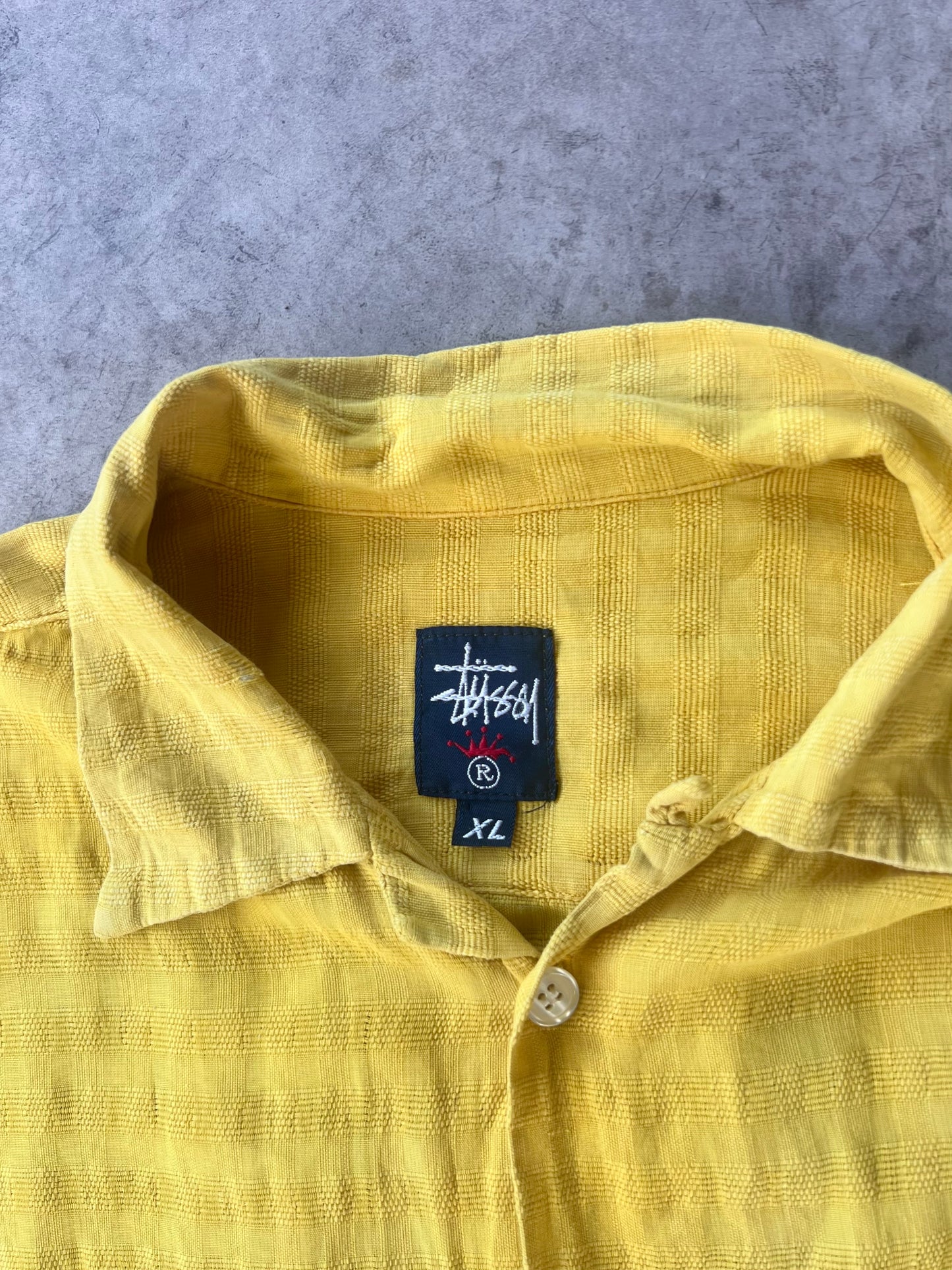 Vintage Stussy USA Button up Shirt (XXL)