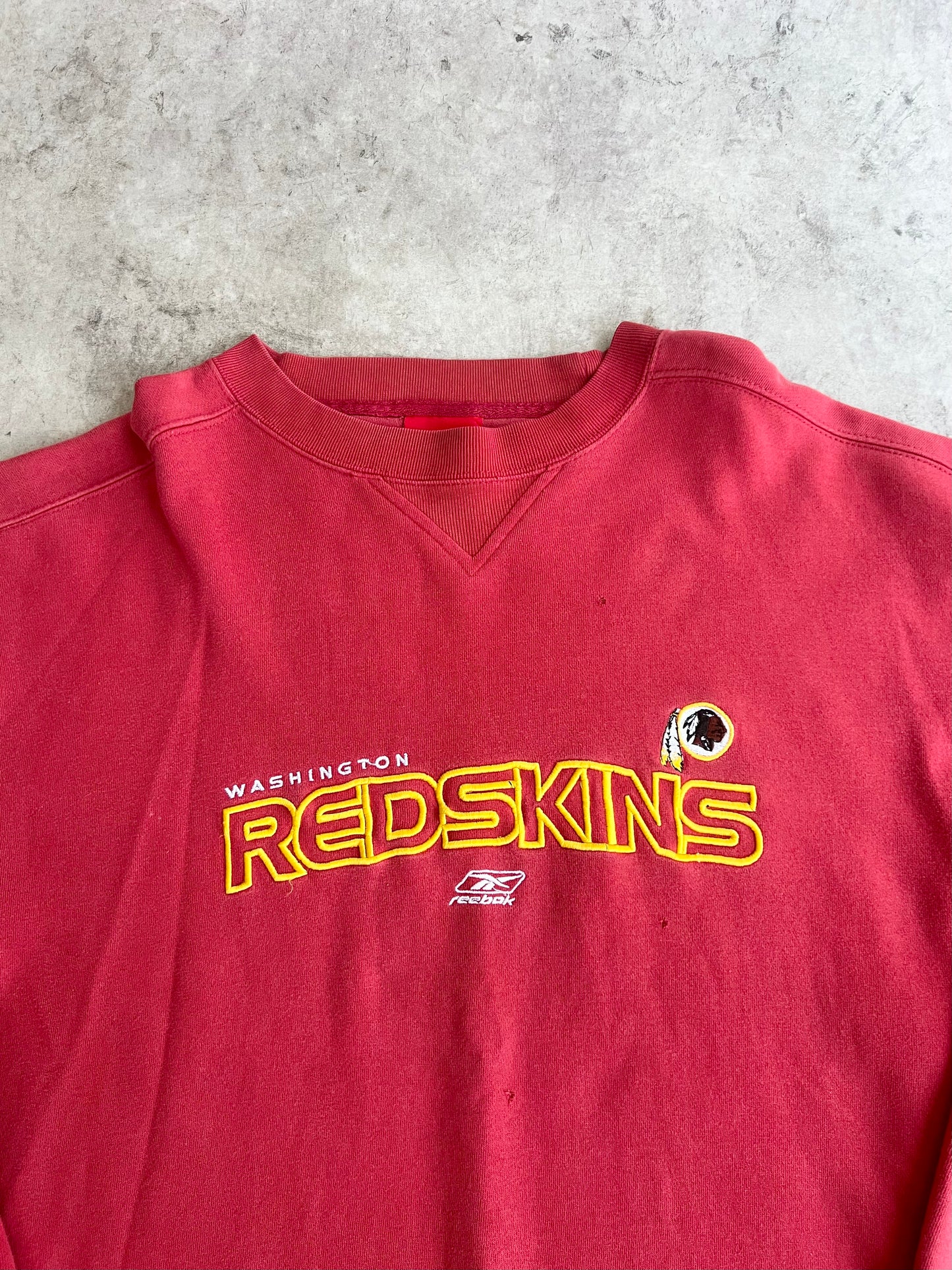 Vintage Reebok Washington Redskins Crewneck (XL)