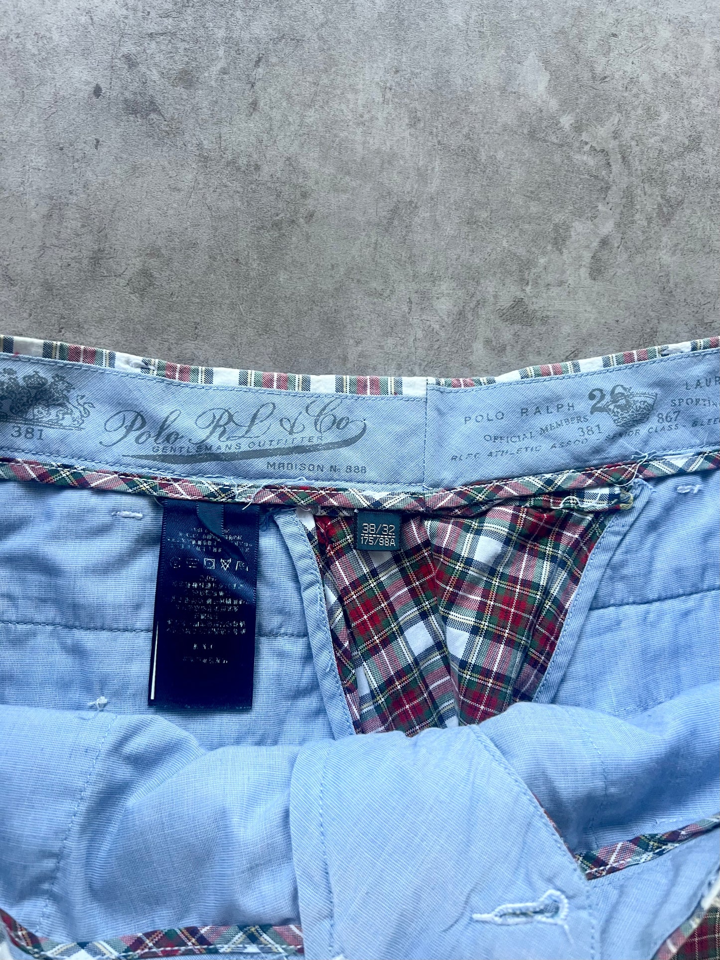 Vintage Ralph Lauren Plaid Pants (36”)