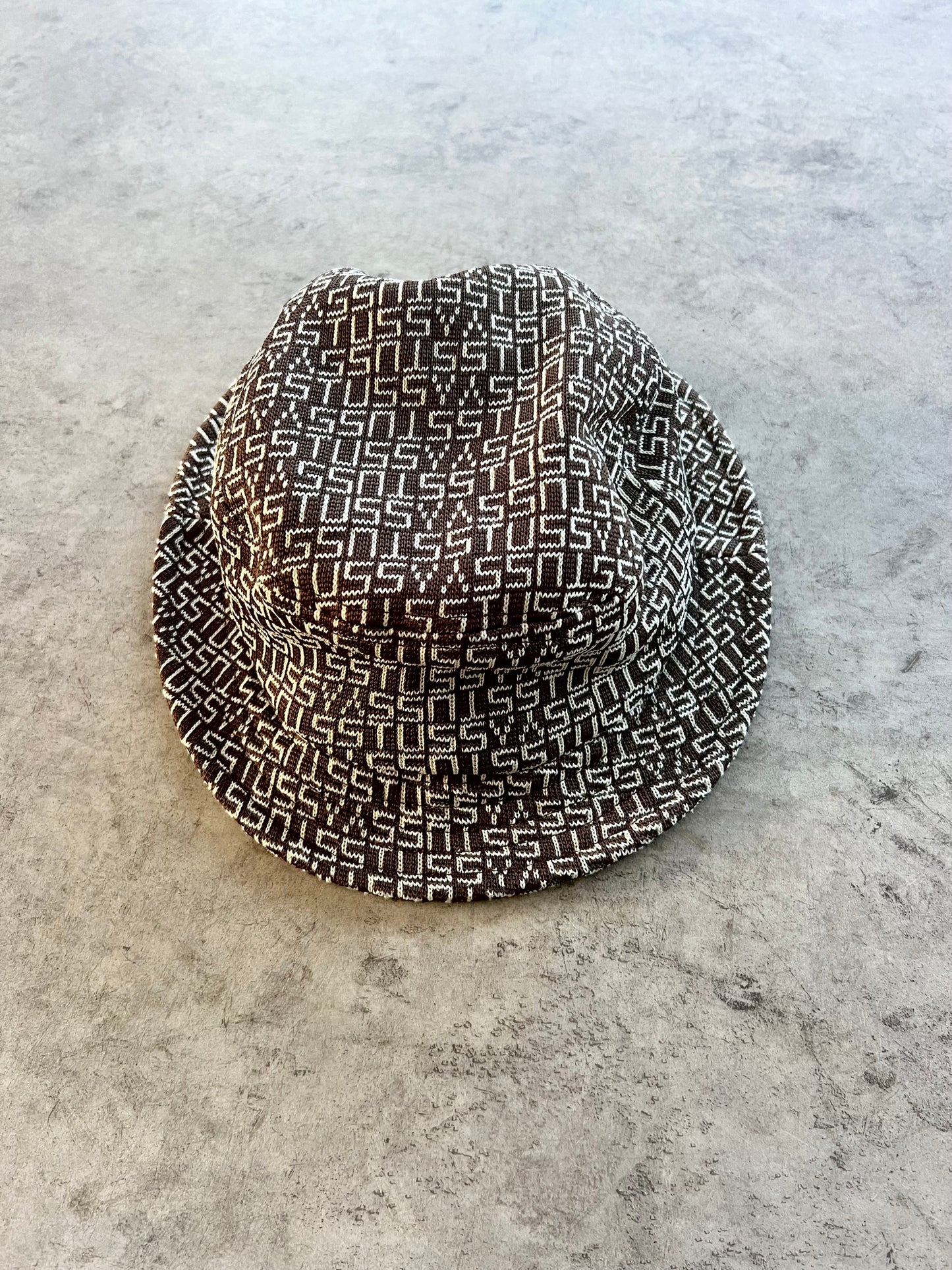 Vintage Stussy Monogram Bucket Hat