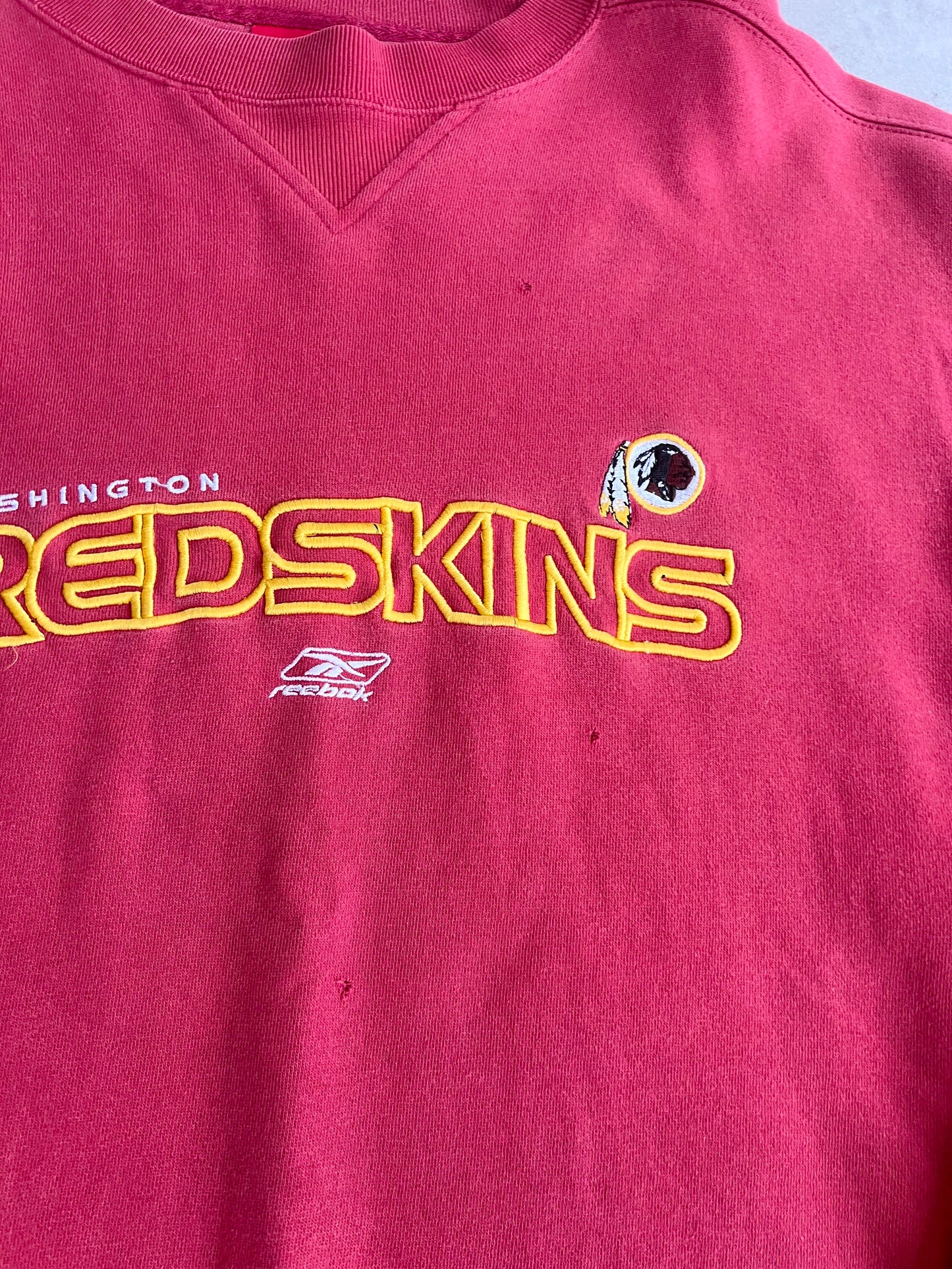 Vintage Reebok Washington Redskins Crewneck (XL)