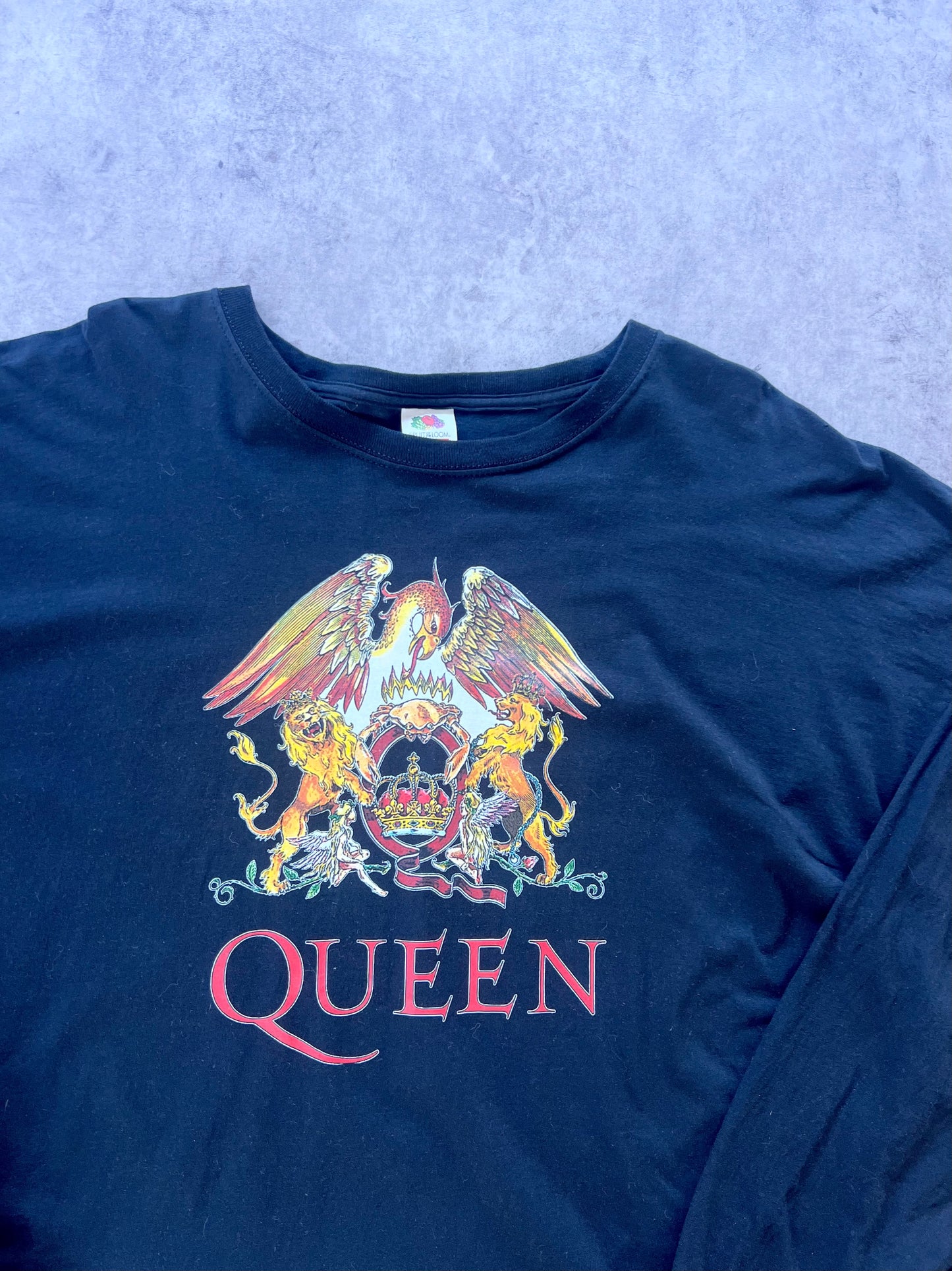 Vintage Queen Long Sleeve Band Tee (XXL)