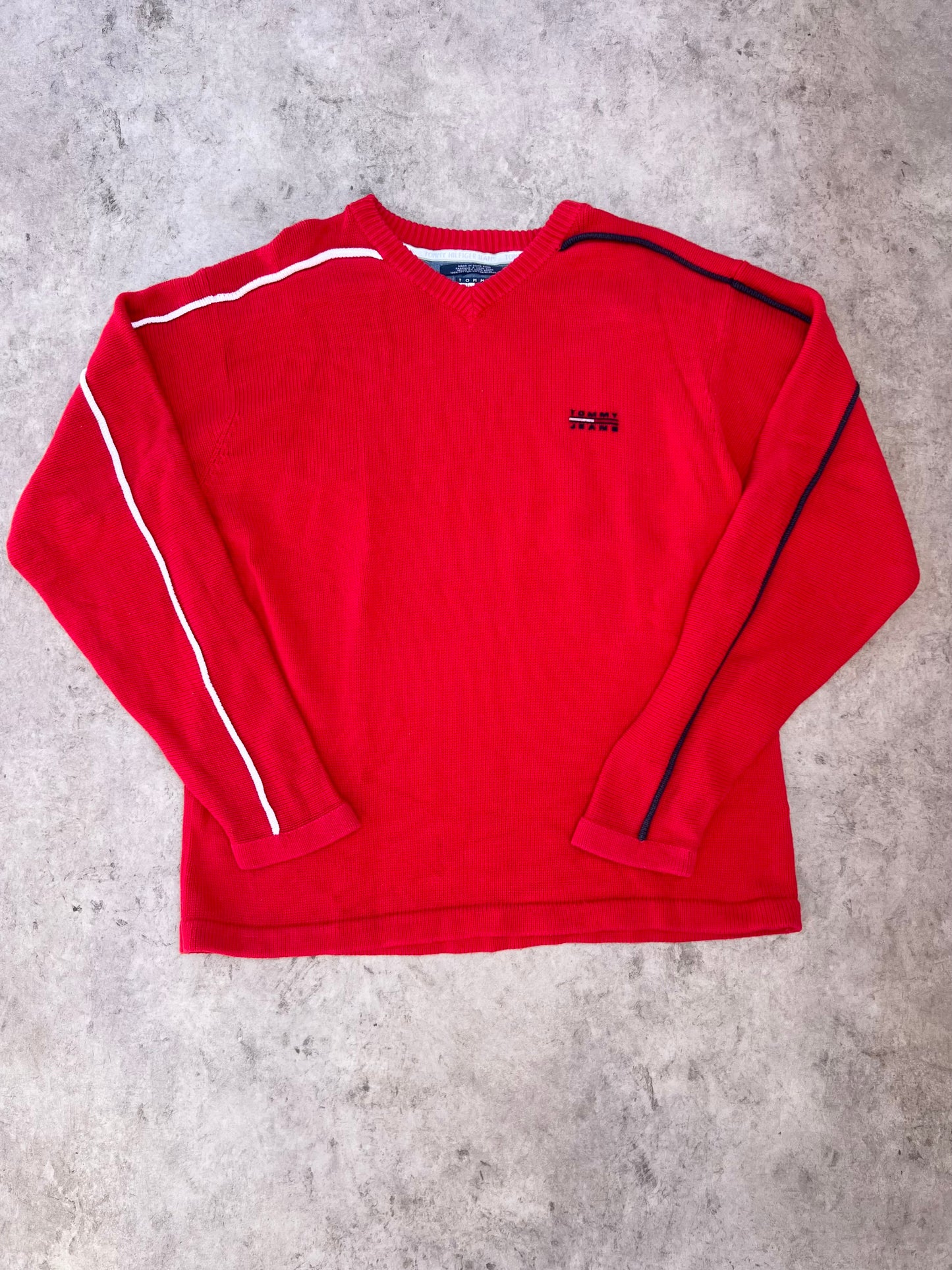 Vintage Tommy Jeans Knit Sweater (XXL)