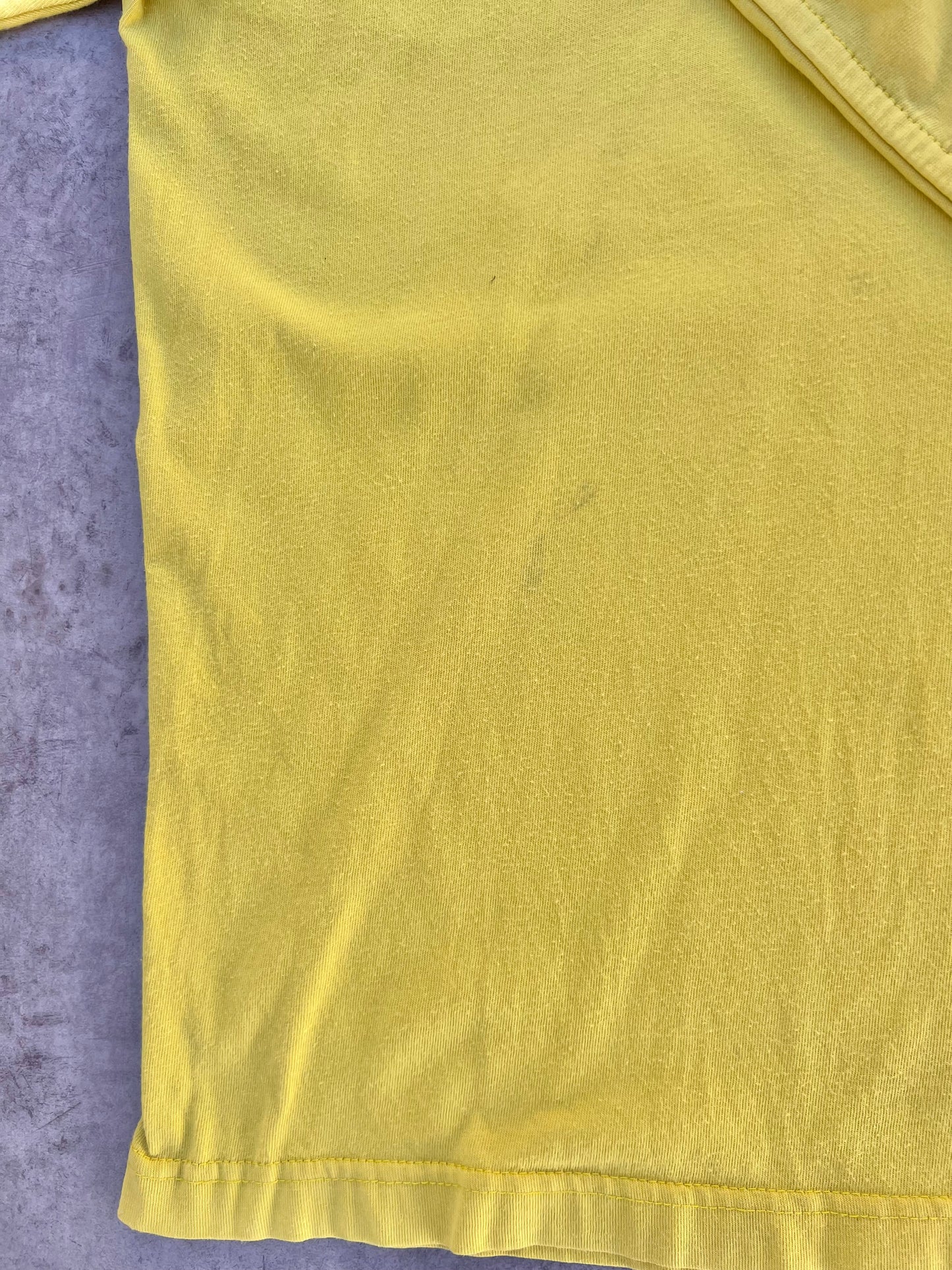 Vintage Nike Mustard Swoosh Tee (XL)