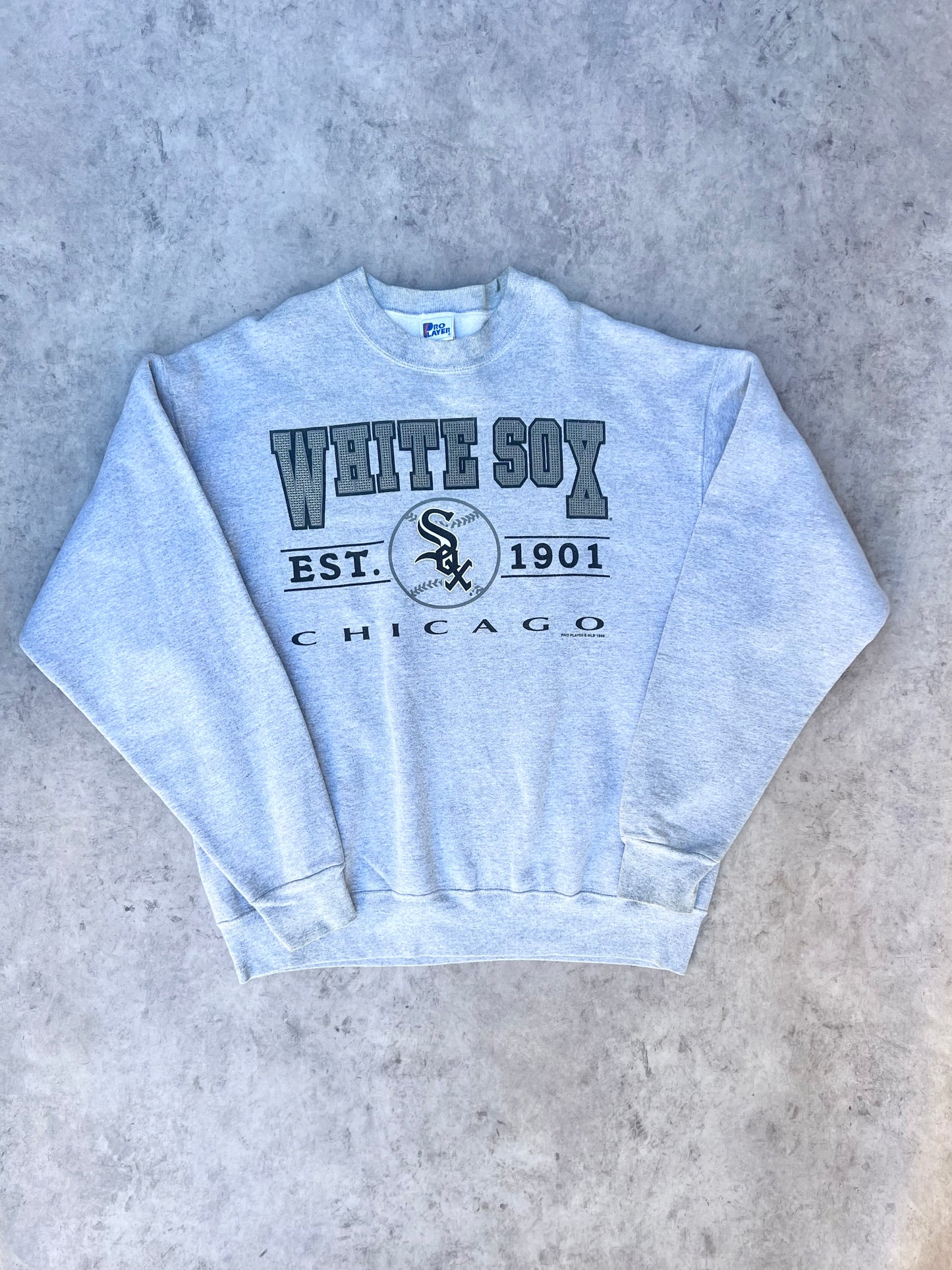 Vintage 1998 White Sox Chicago Baseball Crewneck (XL)