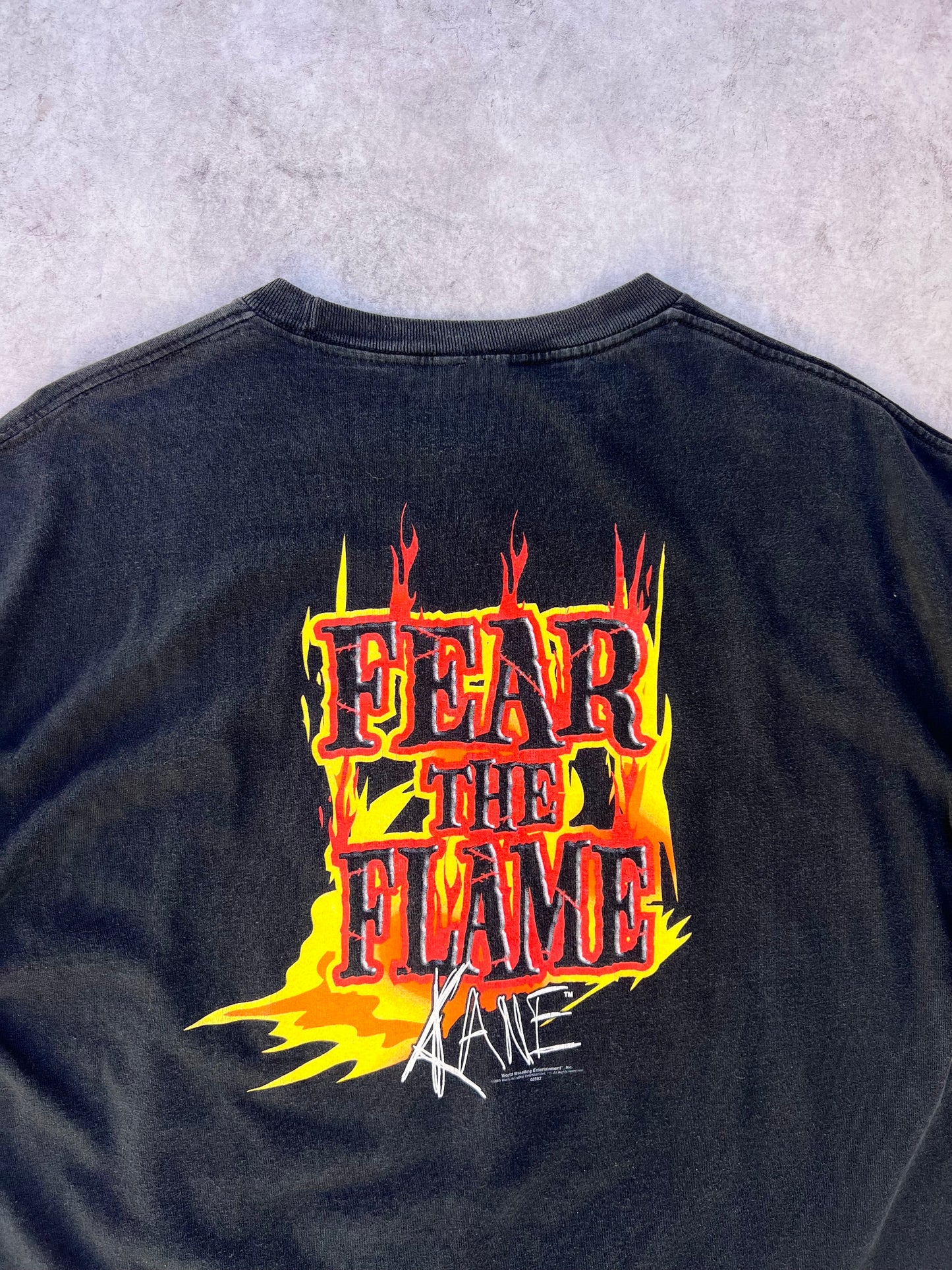 Vintage 2005 Kane Fear The Fame WWE Tee (XL)