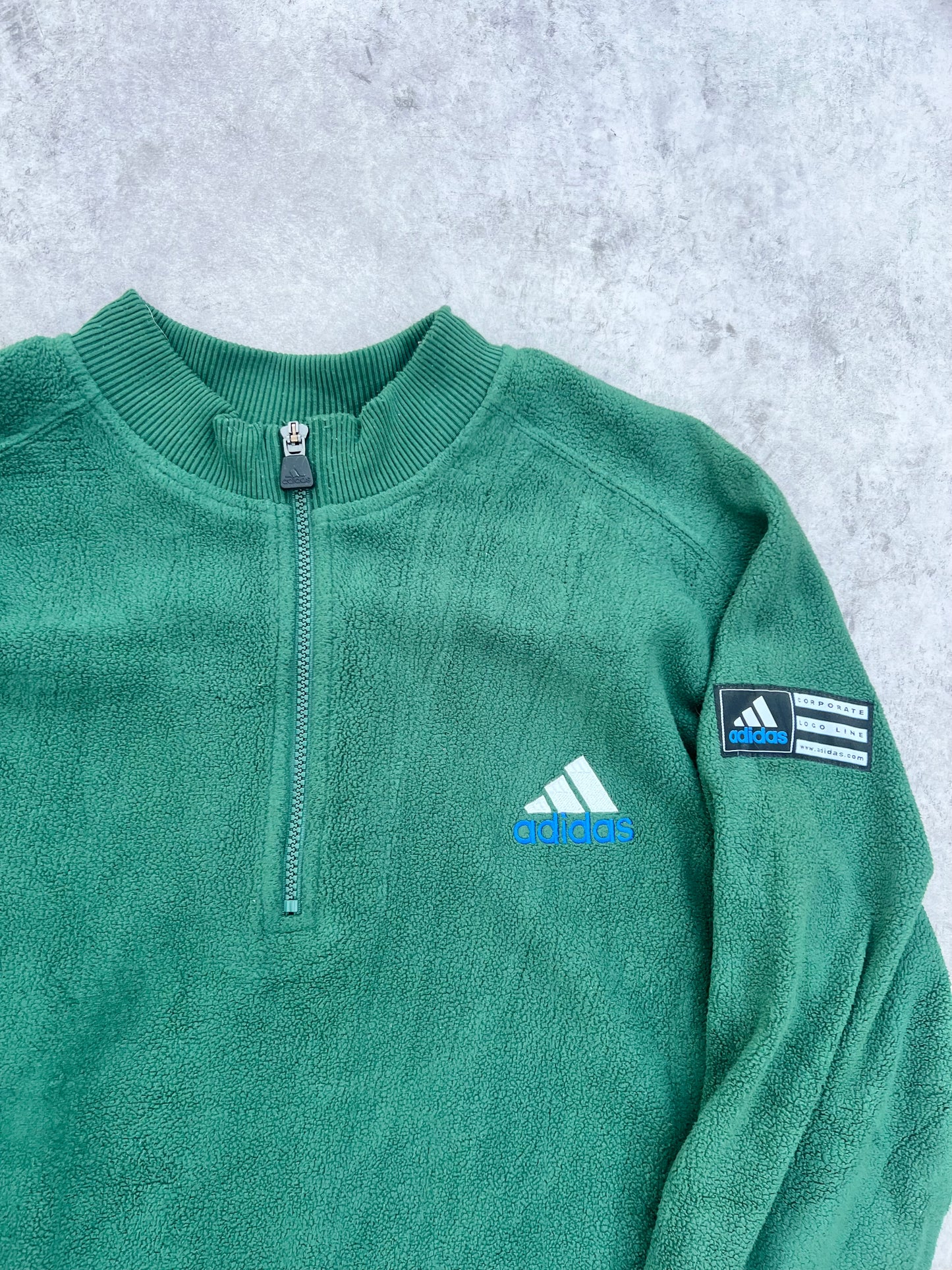 Adidas Fleece 1/4 Zip Jacket (L)