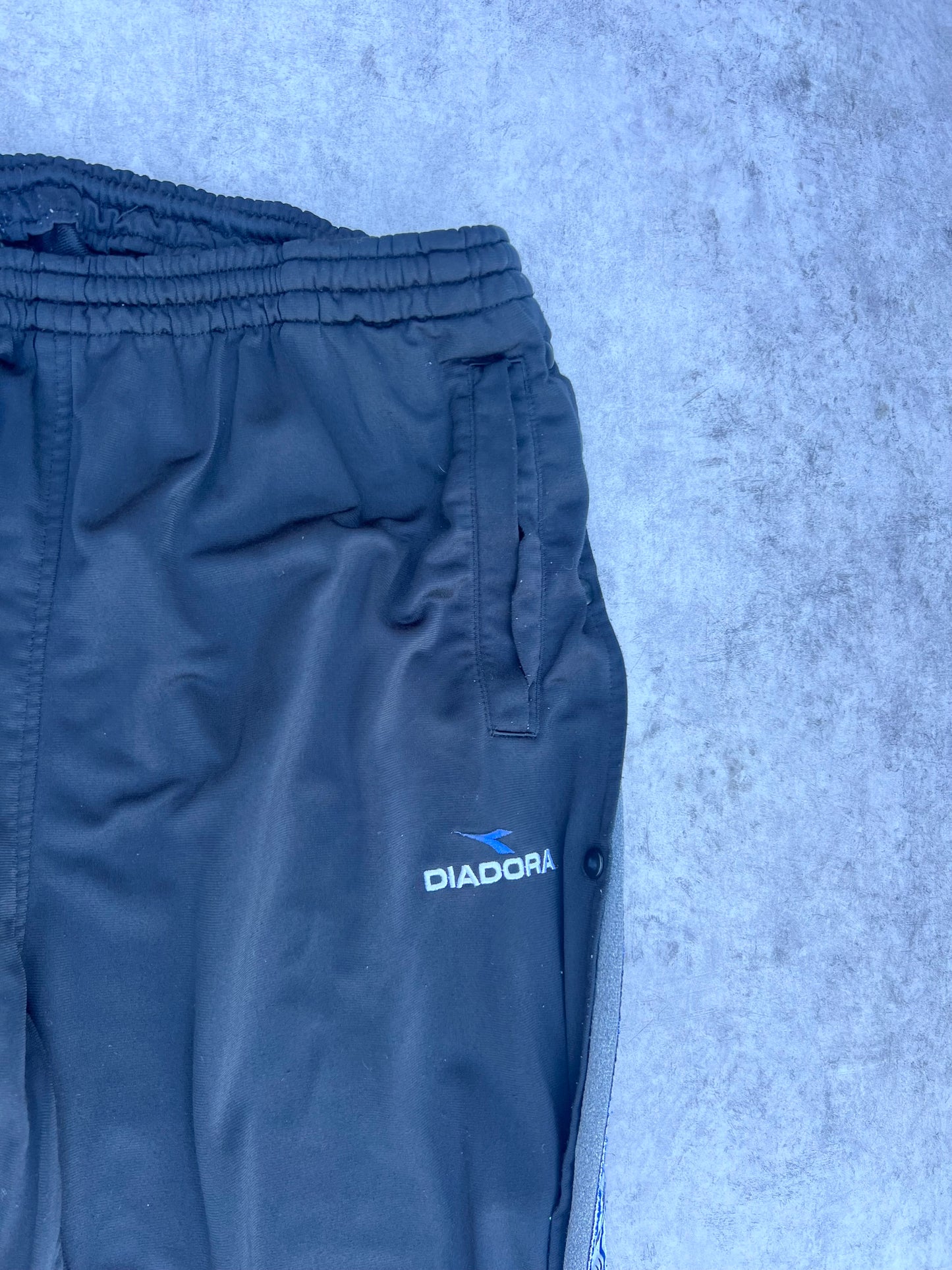 Vintage Diadora Taped Tear Away Track Pants (34”)