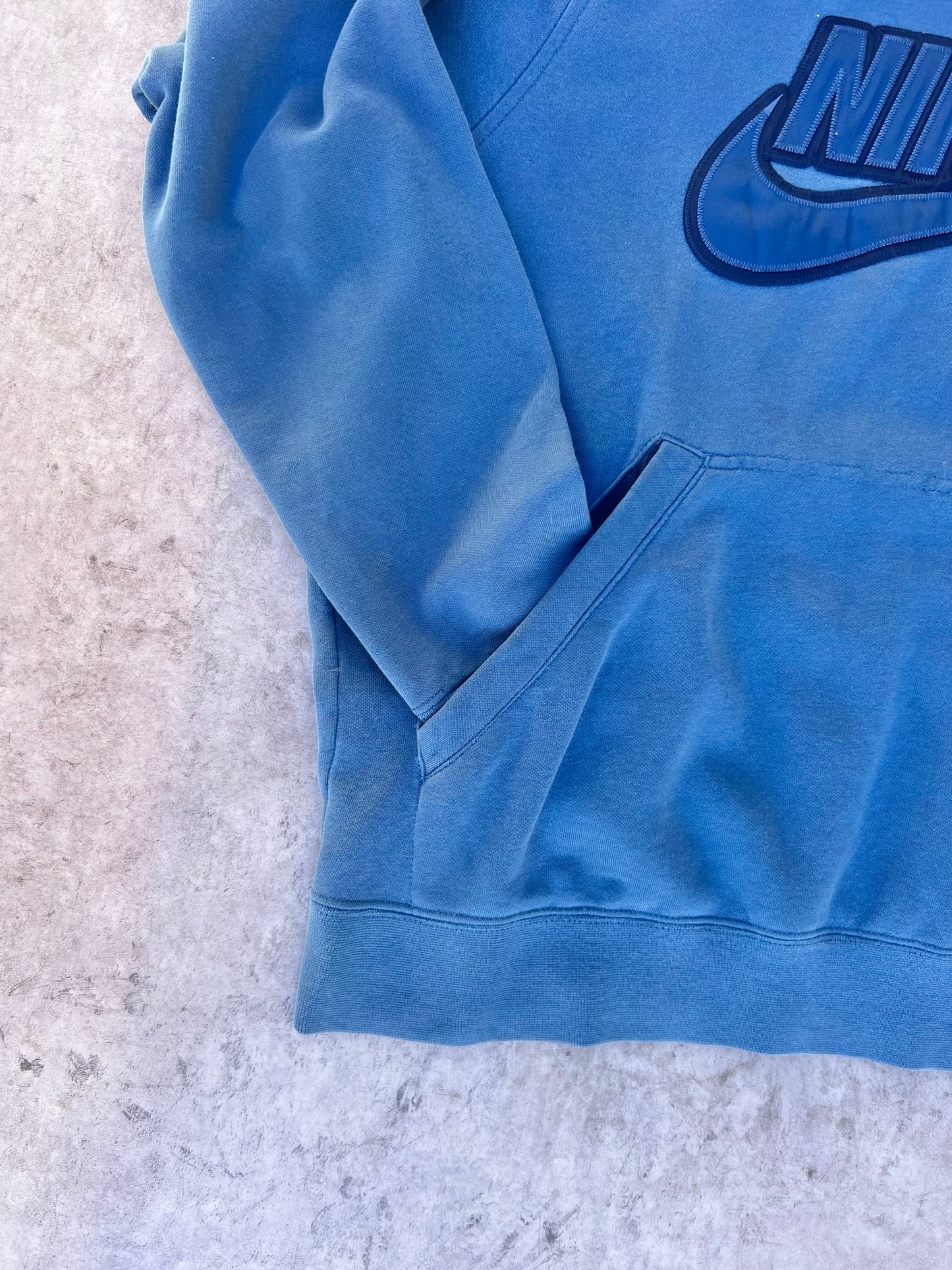 Vintage Nike Big Logo Spellout Hooide (M)