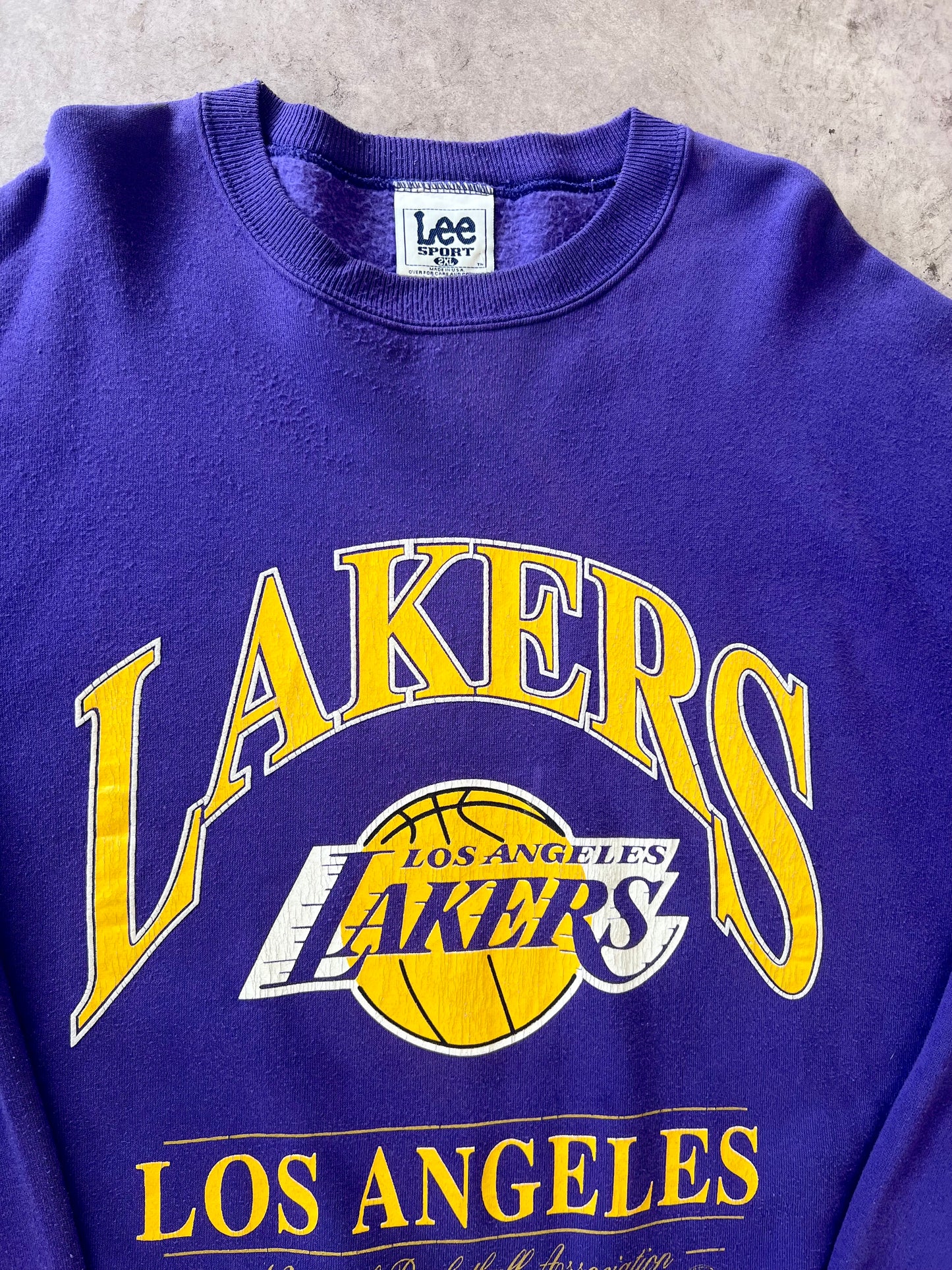 Vintage 90’s Lee Sports LA Lakers Crewneck (XXL)