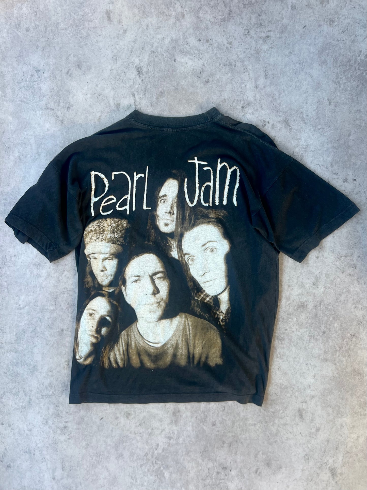 Vintage 90's Pearl Jam Double Print Graphic Tee (XL)