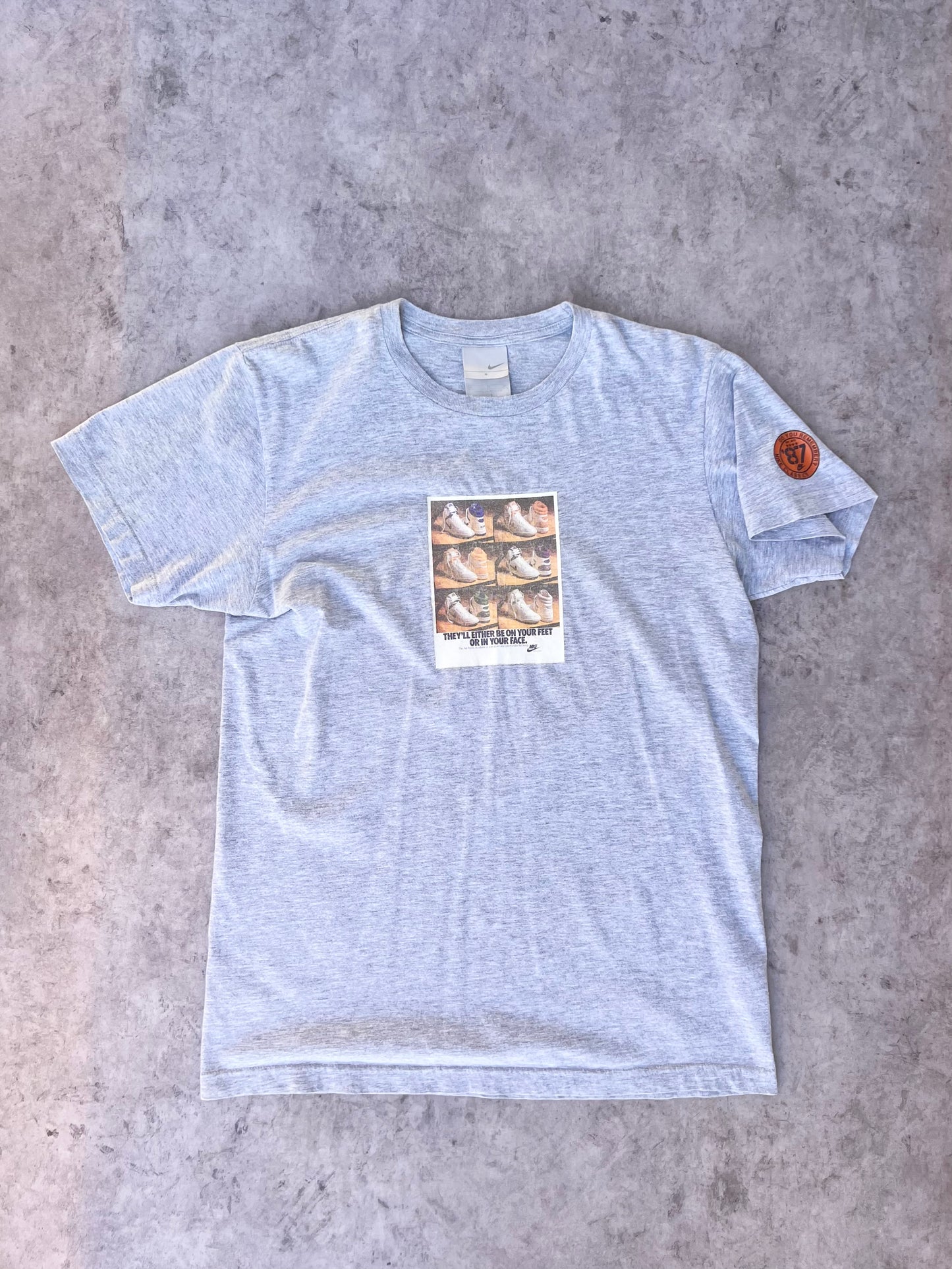 Vintage In Your Face Nike The Air Force Tee (M)