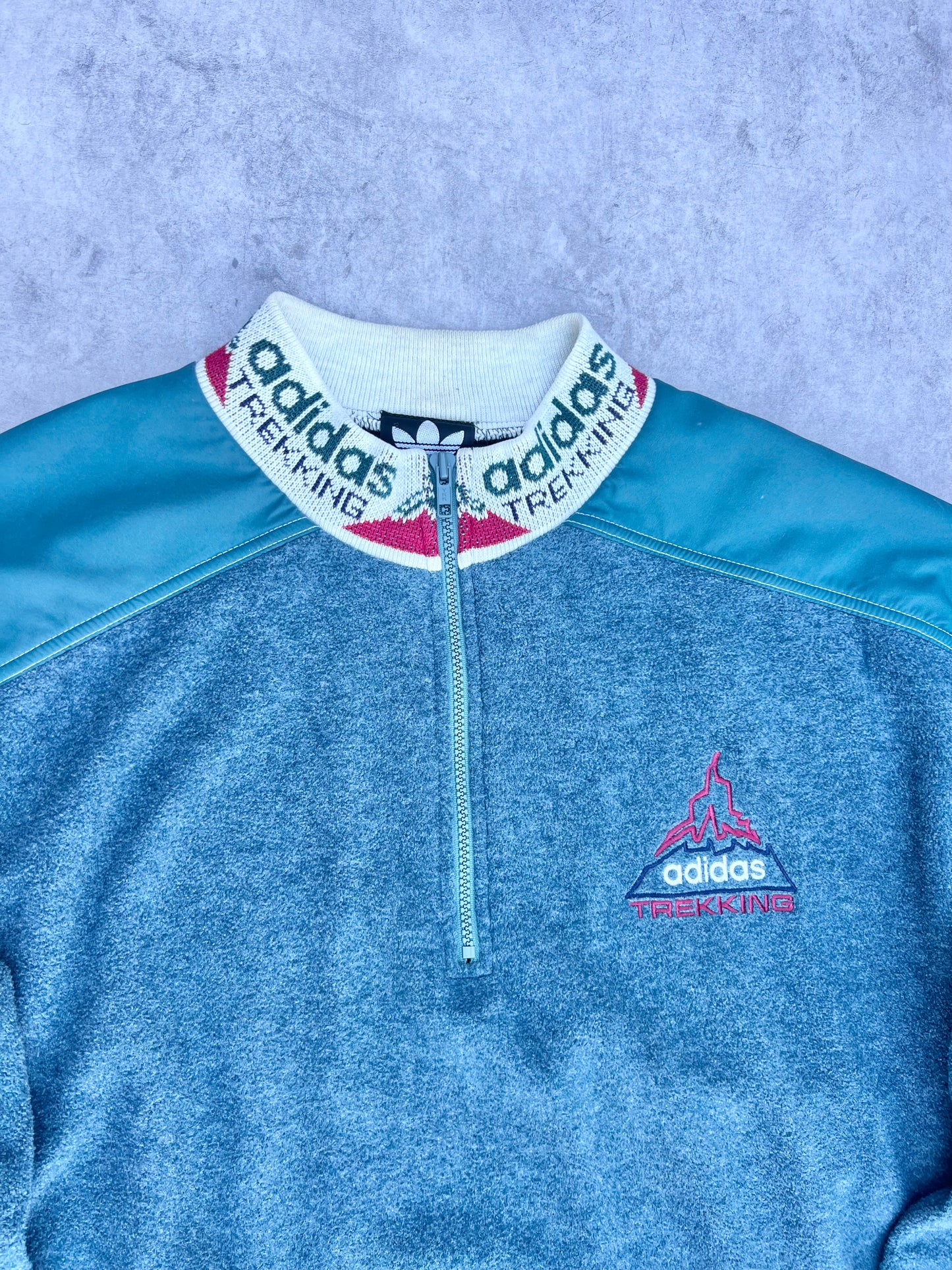 Adidas Trekking Fleece 1/4 Zip Jacket (XL)