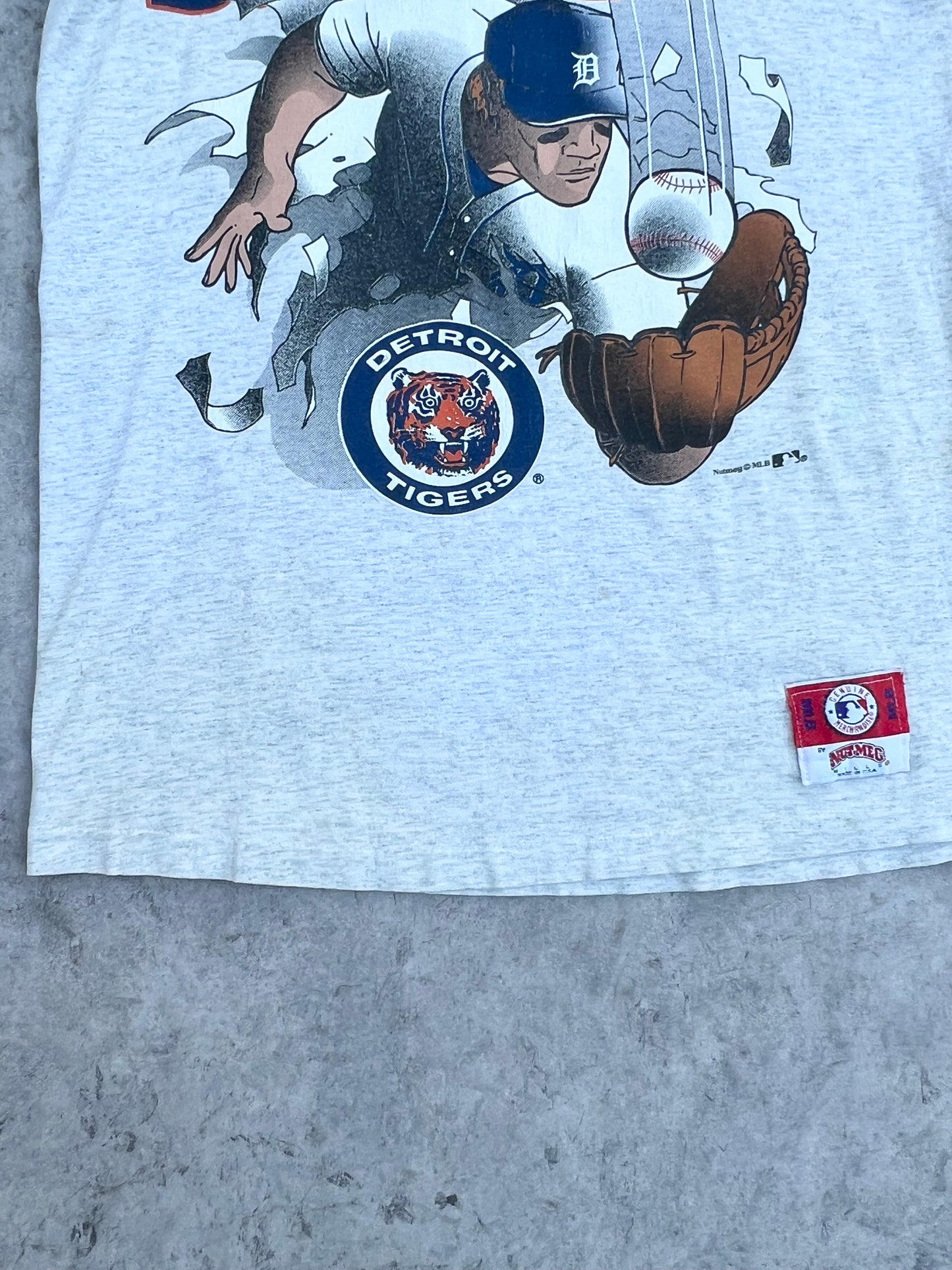 Vintage Detroit Tigers Nutmeg MBL Tee (S)