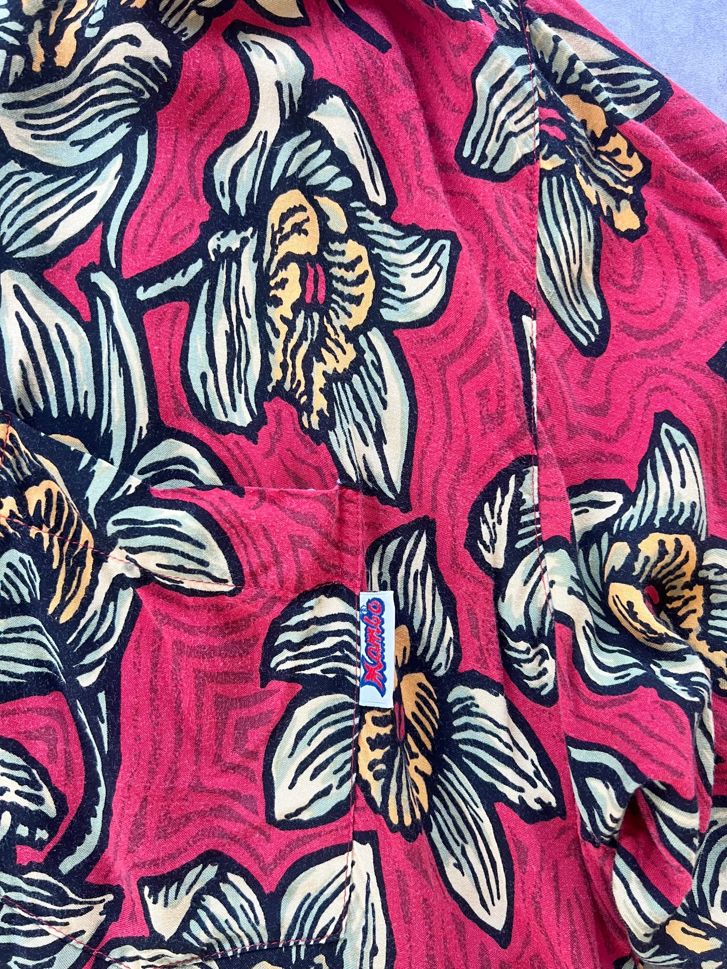 Vintage Mambo Loud Hawaiian Shirt (XL)