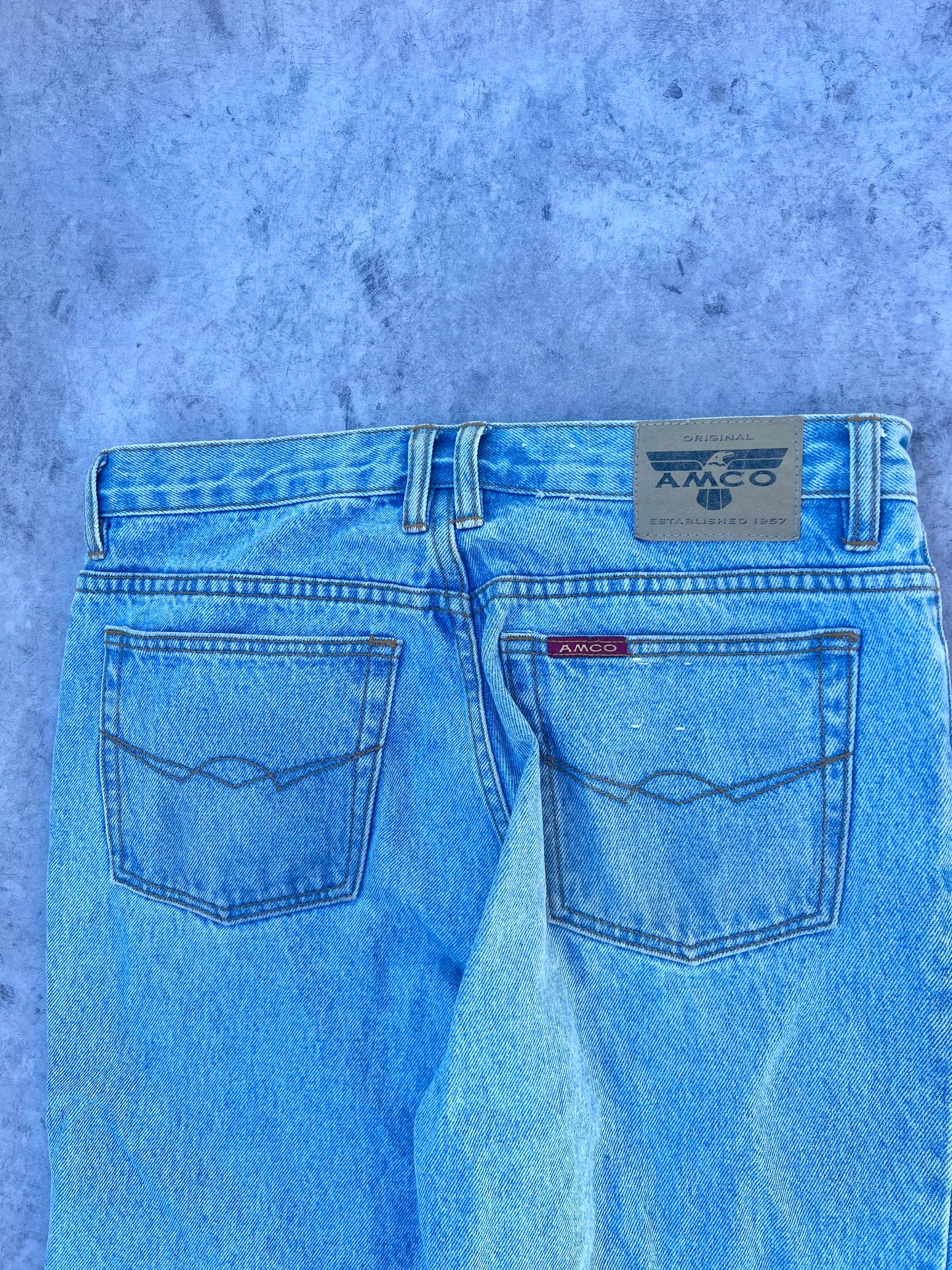 Vintage Amco Blue Denim jeans (34”)