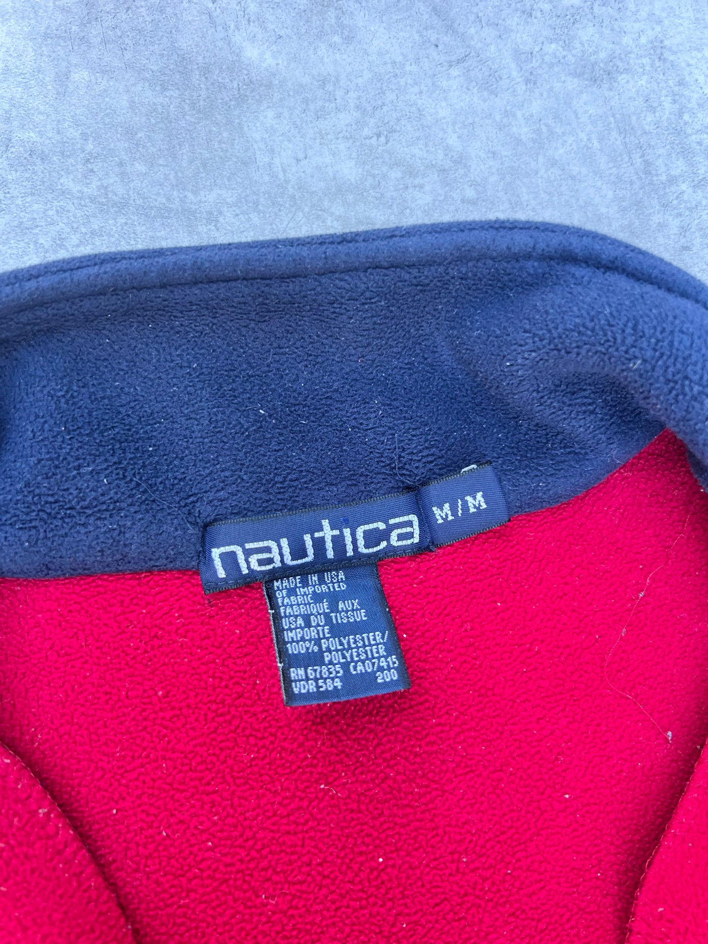 Vintage Nautica Fleece Pullover (XL)