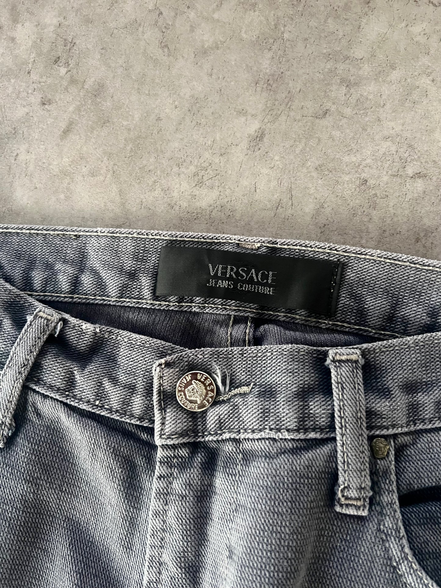 Vintage Versace Couture Jeans (30”)