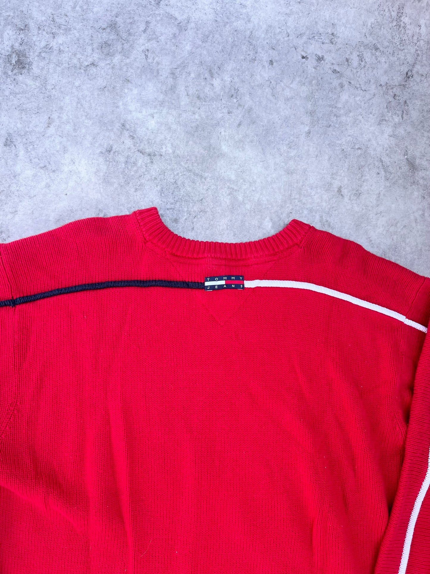 Vintage Tommy Jeans Knit Sweater (XXL)