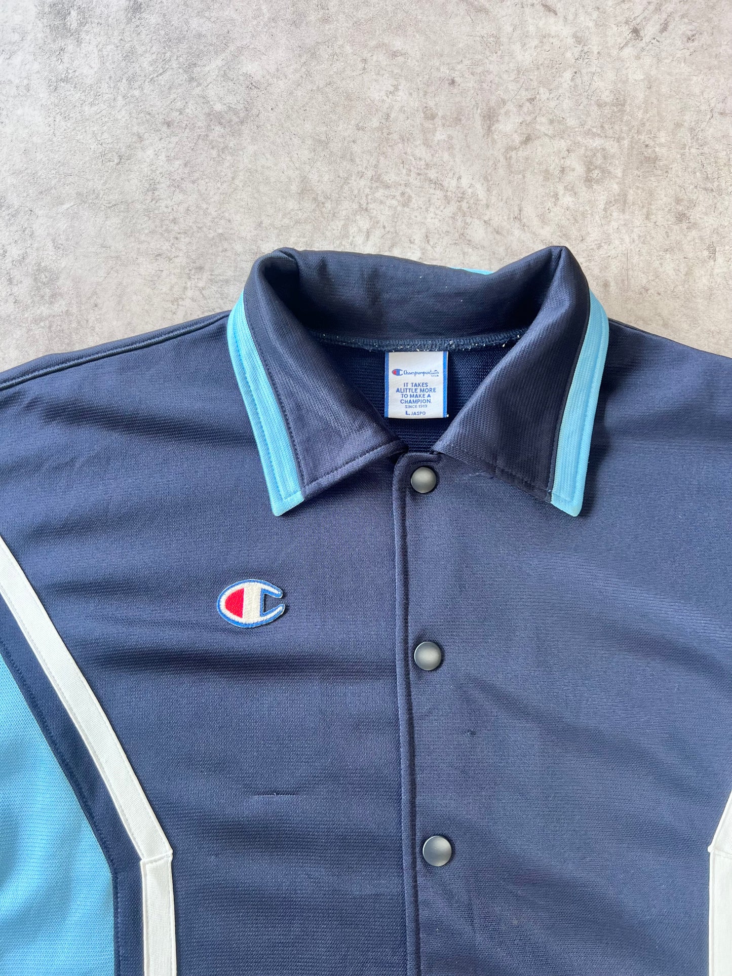Vintage Champion USA Button up Jacket (XL)