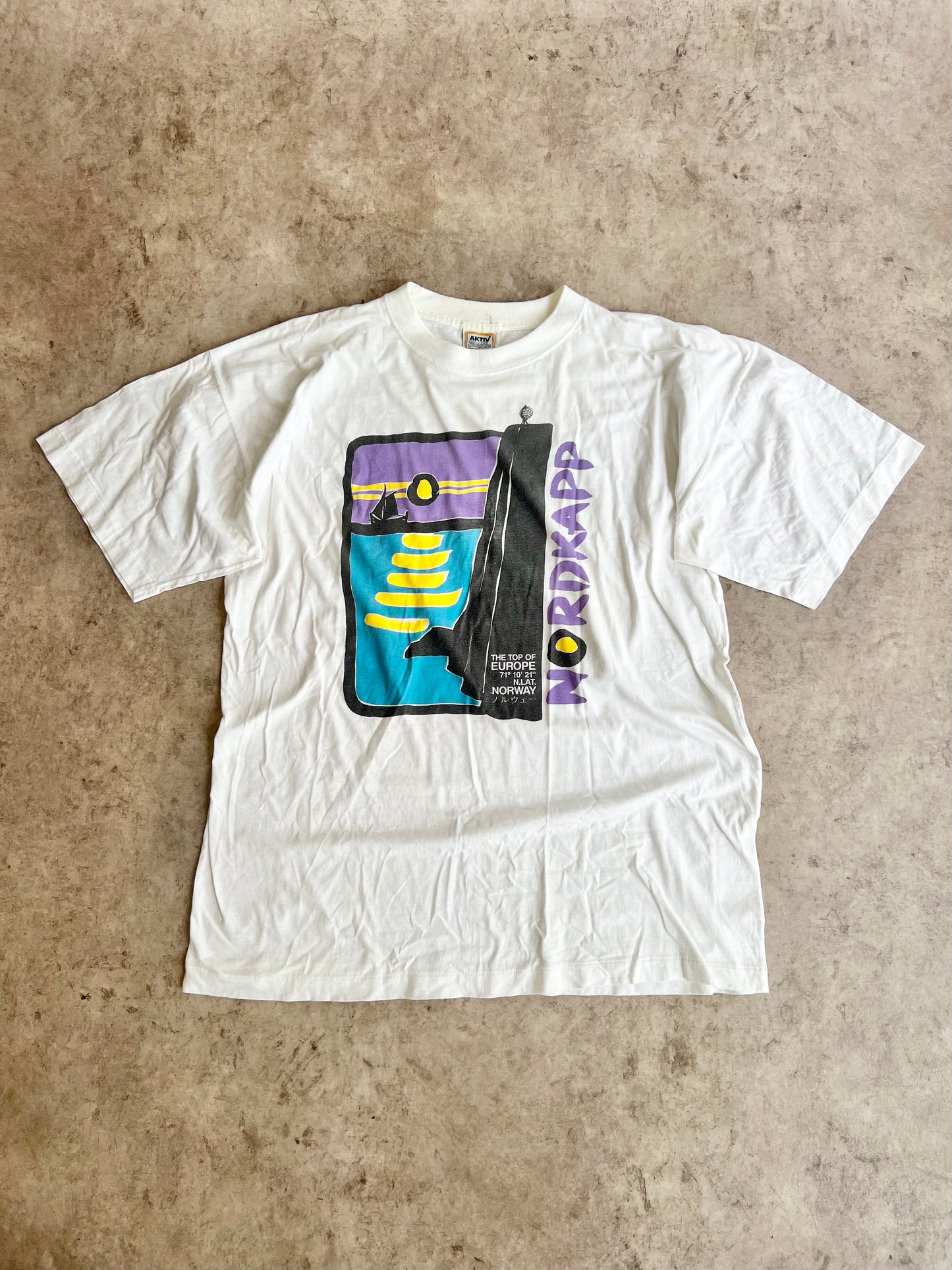 Vintage The Top Of Norway Tee (L)