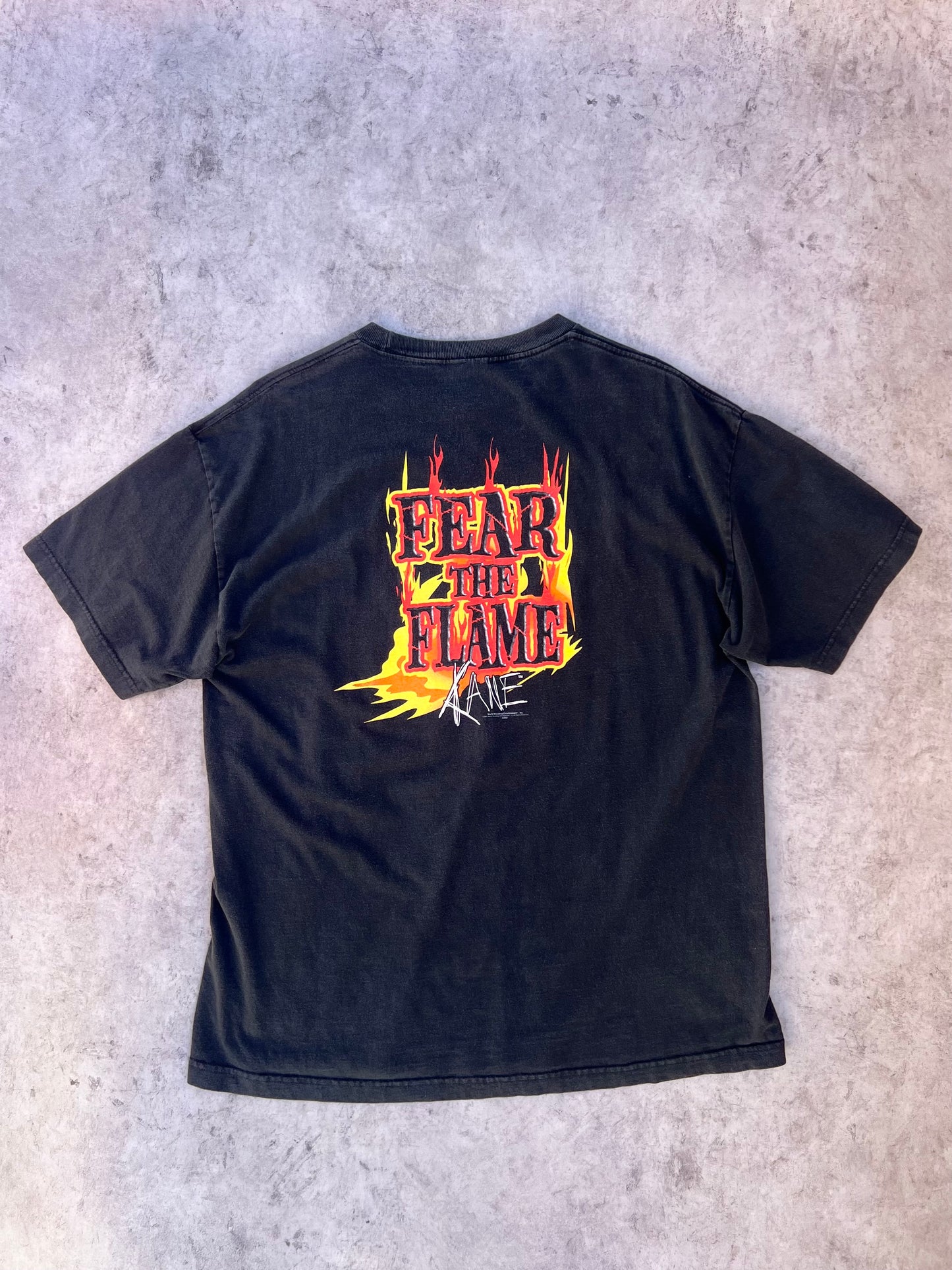 Vintage 2005 Kane Fear The Fame WWE Tee (XL)