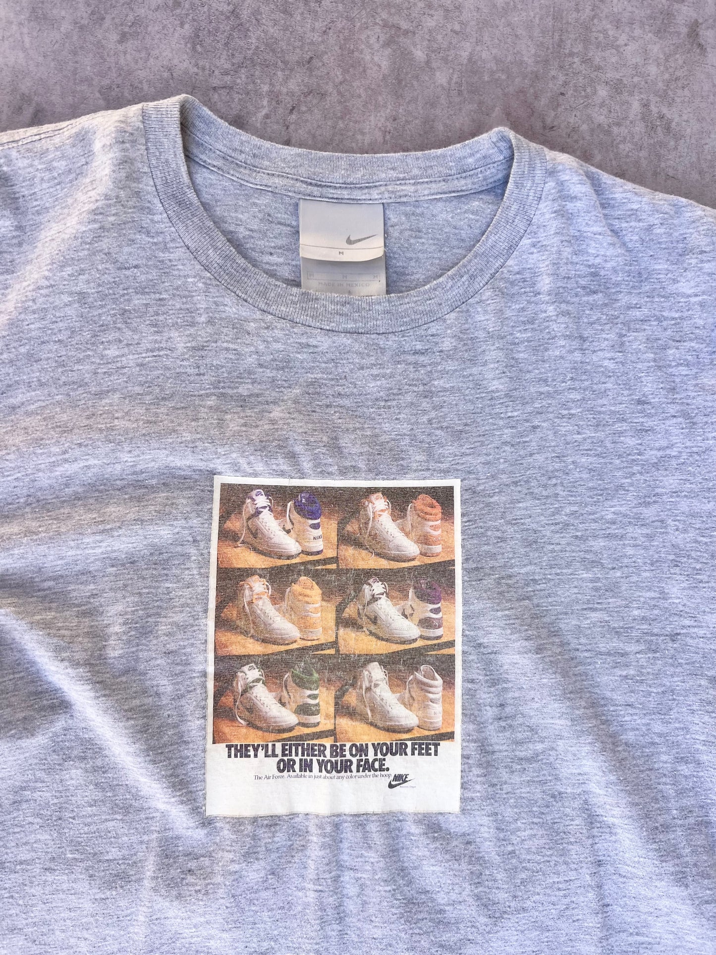 Vintage In Your Face Nike The Air Force Tee (M)