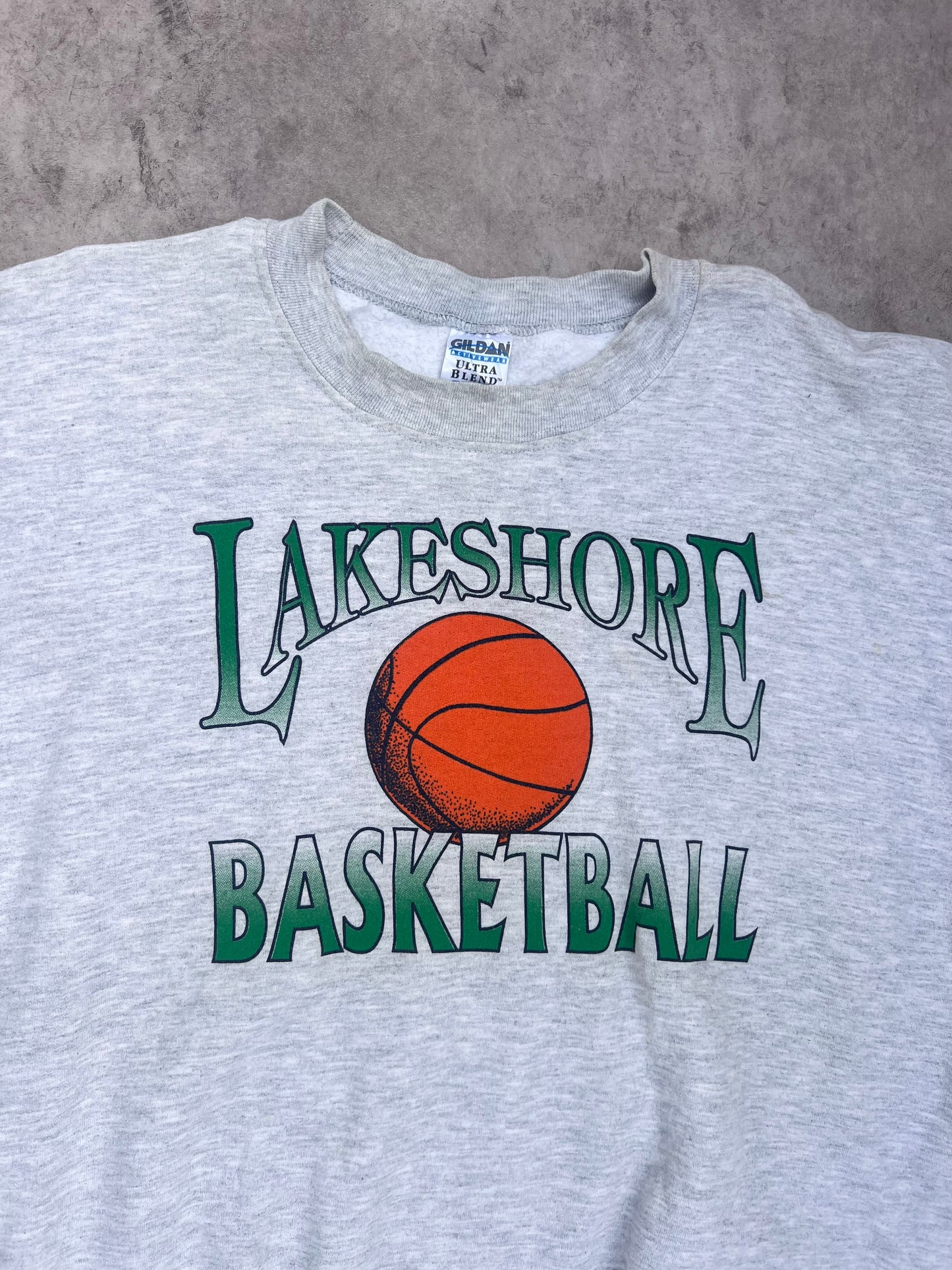 Vintage Lakeshore Basketball Crewneck (XL)