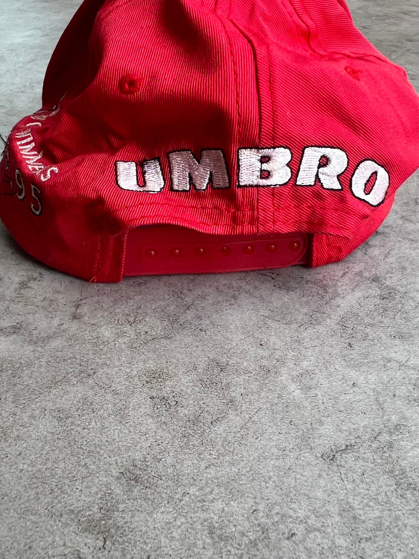 Vintage Umbro Ajax De Meer European Winner SnapBack