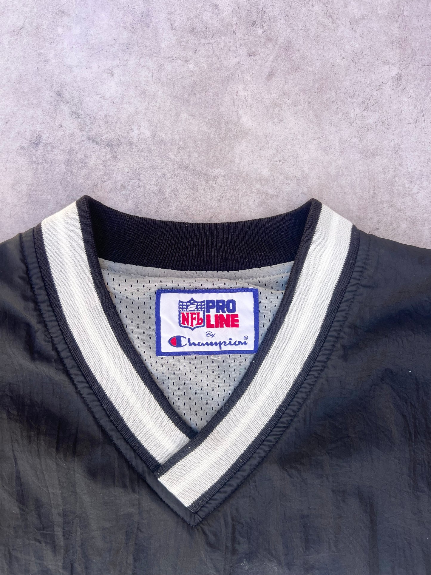 Vintage Oakland Raiders Reversible Pro Line Champion Pullover (XL)