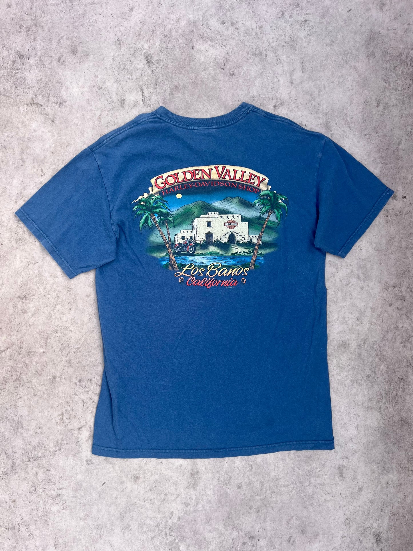 Golden Valley Los Banos Harley Davidson Tee (M)