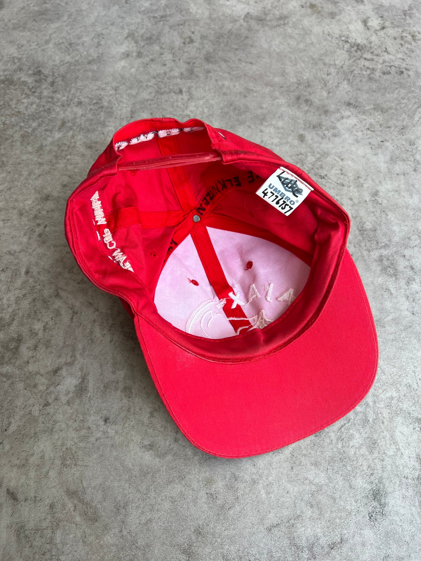 Vintage Umbro Ajax De Meer European Winner SnapBack