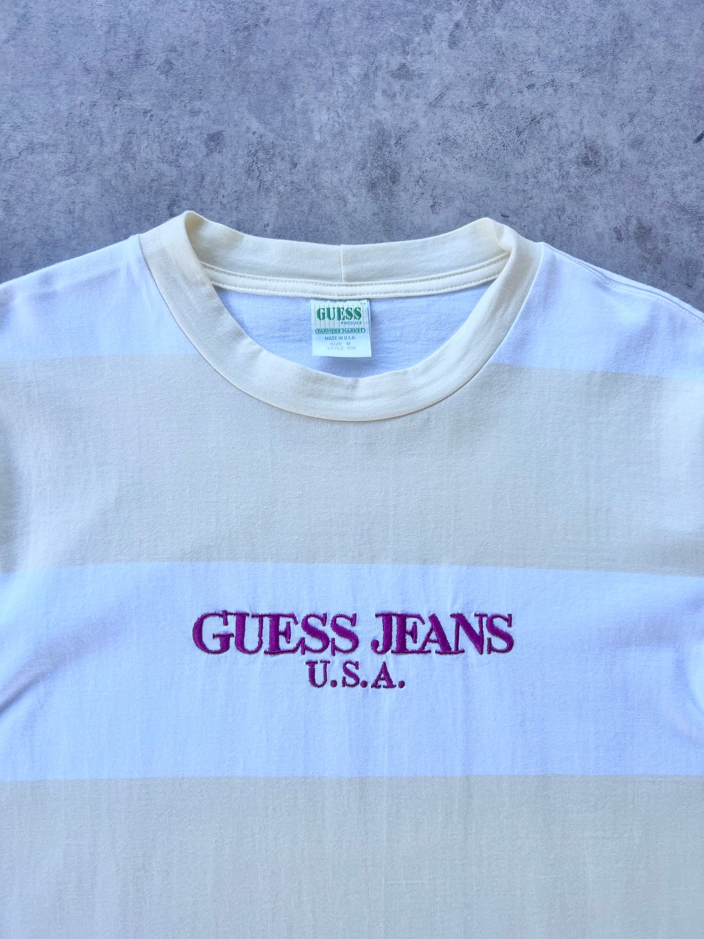 Guess Farmers Market Sean Wotherspoon Striped Tee (M)