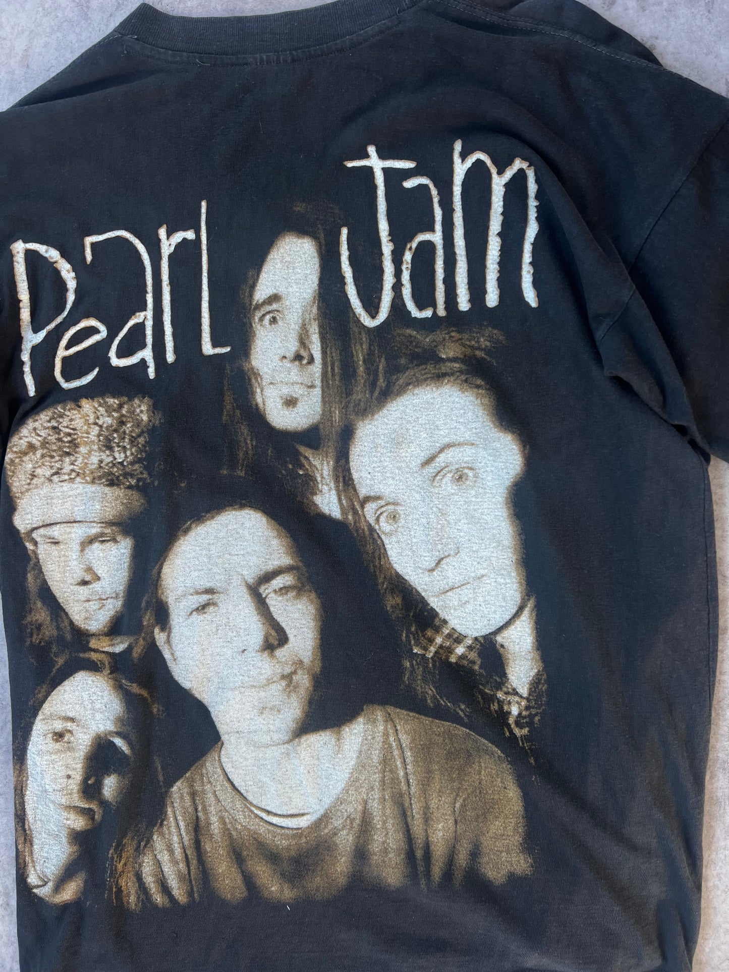 Vintage 90's Pearl Jam Double Print Graphic Tee (XL)