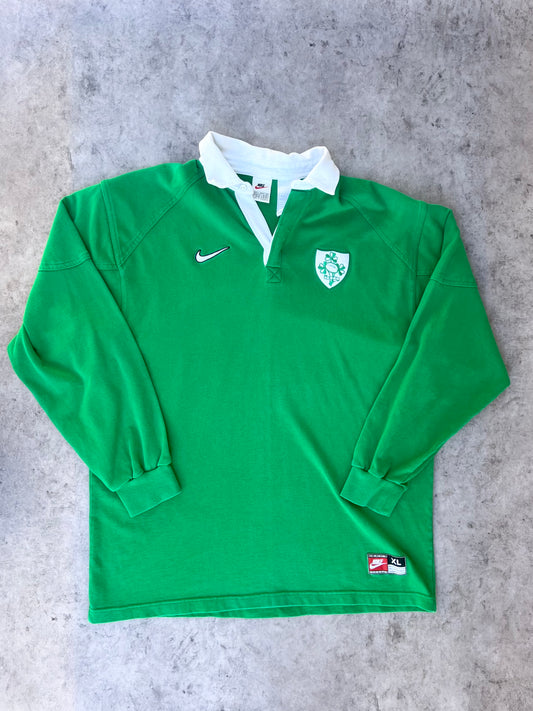 Vintage 1998 Ireland Rugby Long Sleeve (XL)