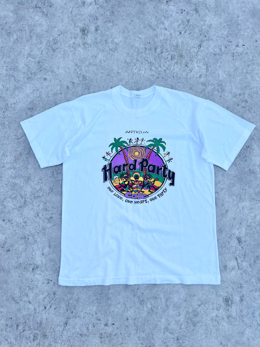Vintage Antiglia Hard Party Cafe Tee (L)