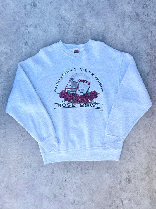 Vintage 1998 Washington State University Rose Bowl Crewneck (M)