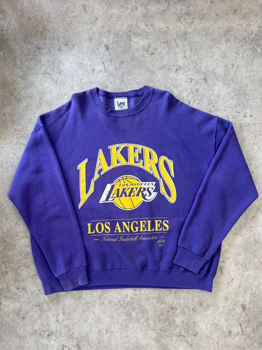 Vintage 90’s Lee Sports LA Lakers Crewneck (XXL)