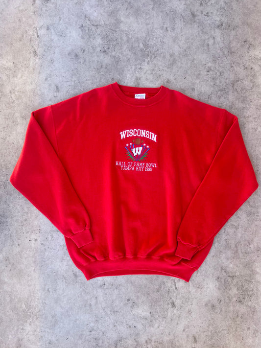 Vintage Wisconsin Tampa Bay 1995 Crewneck (XL)