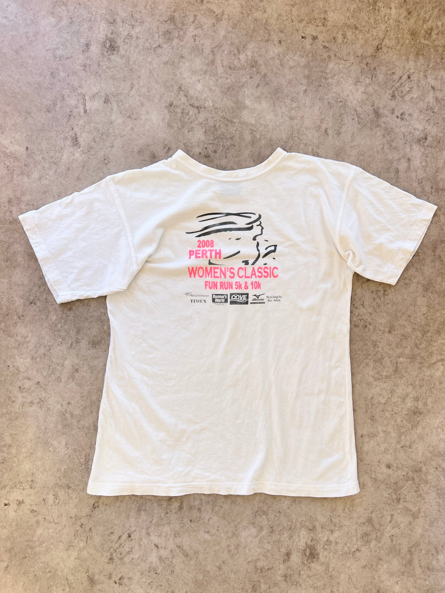 2008 Perth Woman's Classic Fun Run Tee (M)