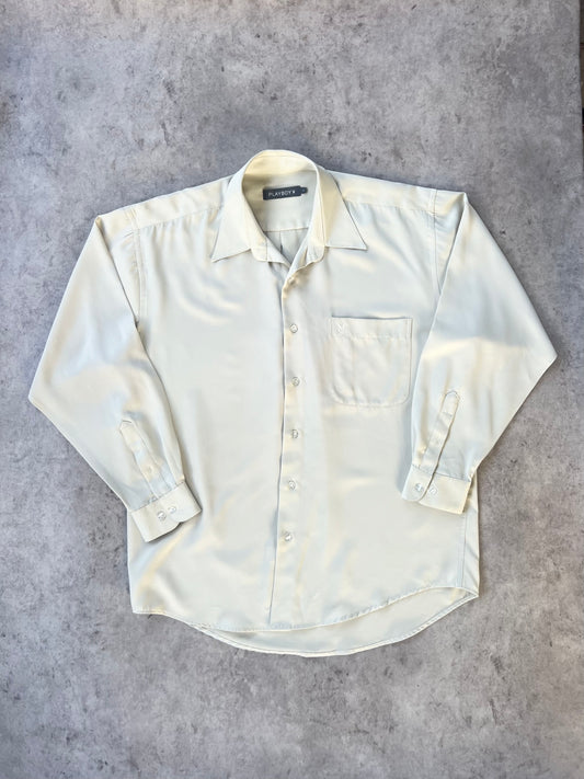 Vintage Play Boy Button Up Shirt (L)