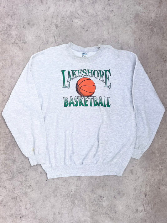 Vintage Lakeshore Basketball Crewneck (XL)