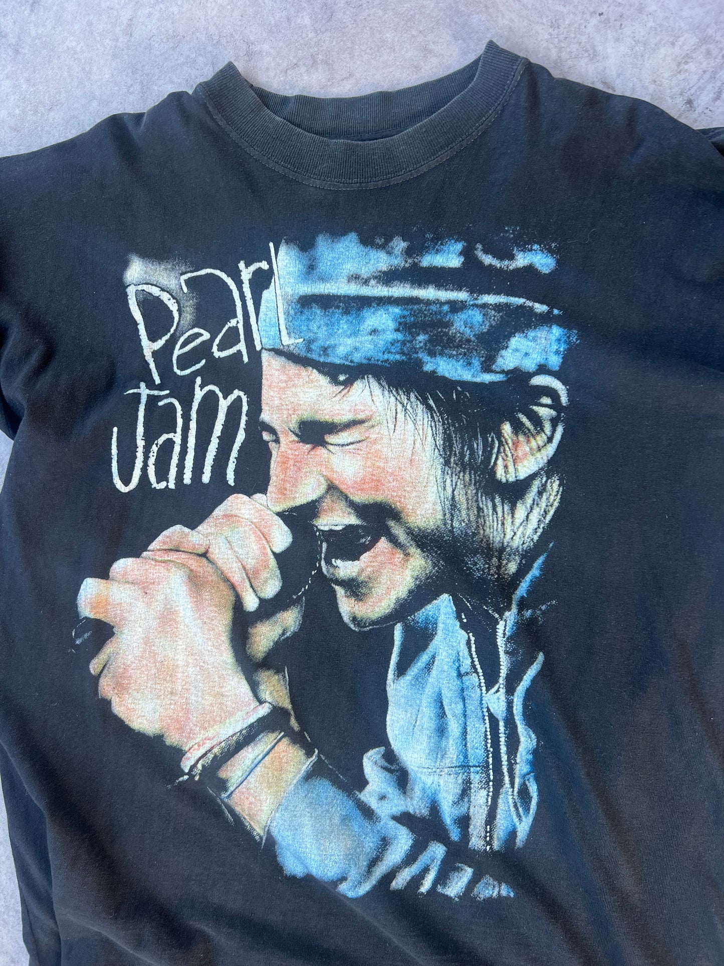 Vintage 90's Pearl Jam Double Print Graphic Tee (XL)