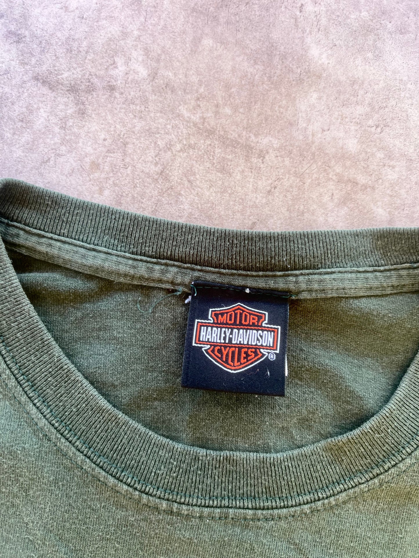 Vintage Harley Davidson Jackson,Wyoming Tee (L)