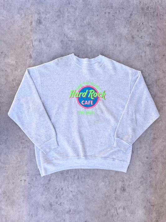 Vintage Hard Rock Cafe Orlando Save The Planet Crewneck (L)