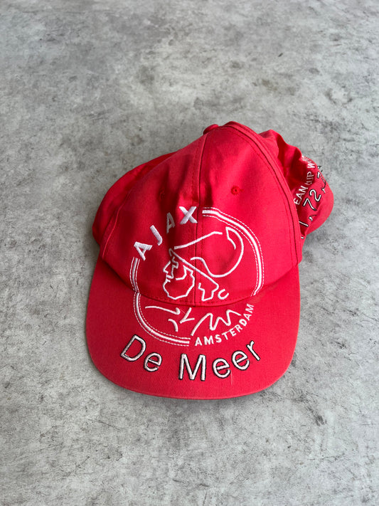 Vintage Umbro Ajax De Meer European Winner SnapBack