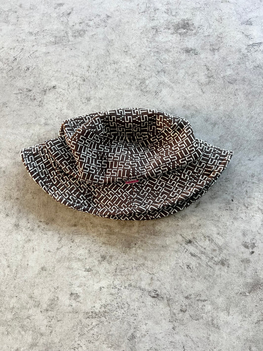 Vintage Stussy Monogram Bucket Hat